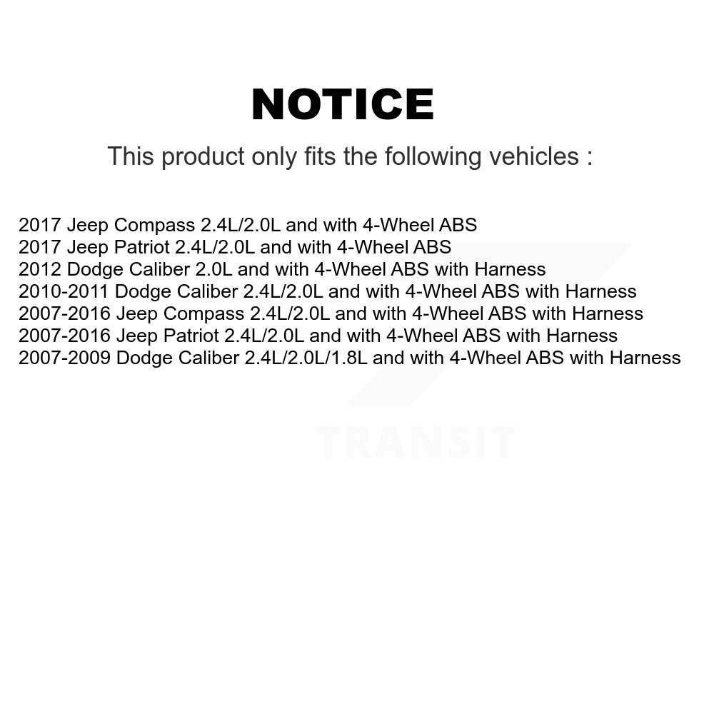 Mpulse - SEN-2ABS0812 - ABS Wheel Speed Sensor