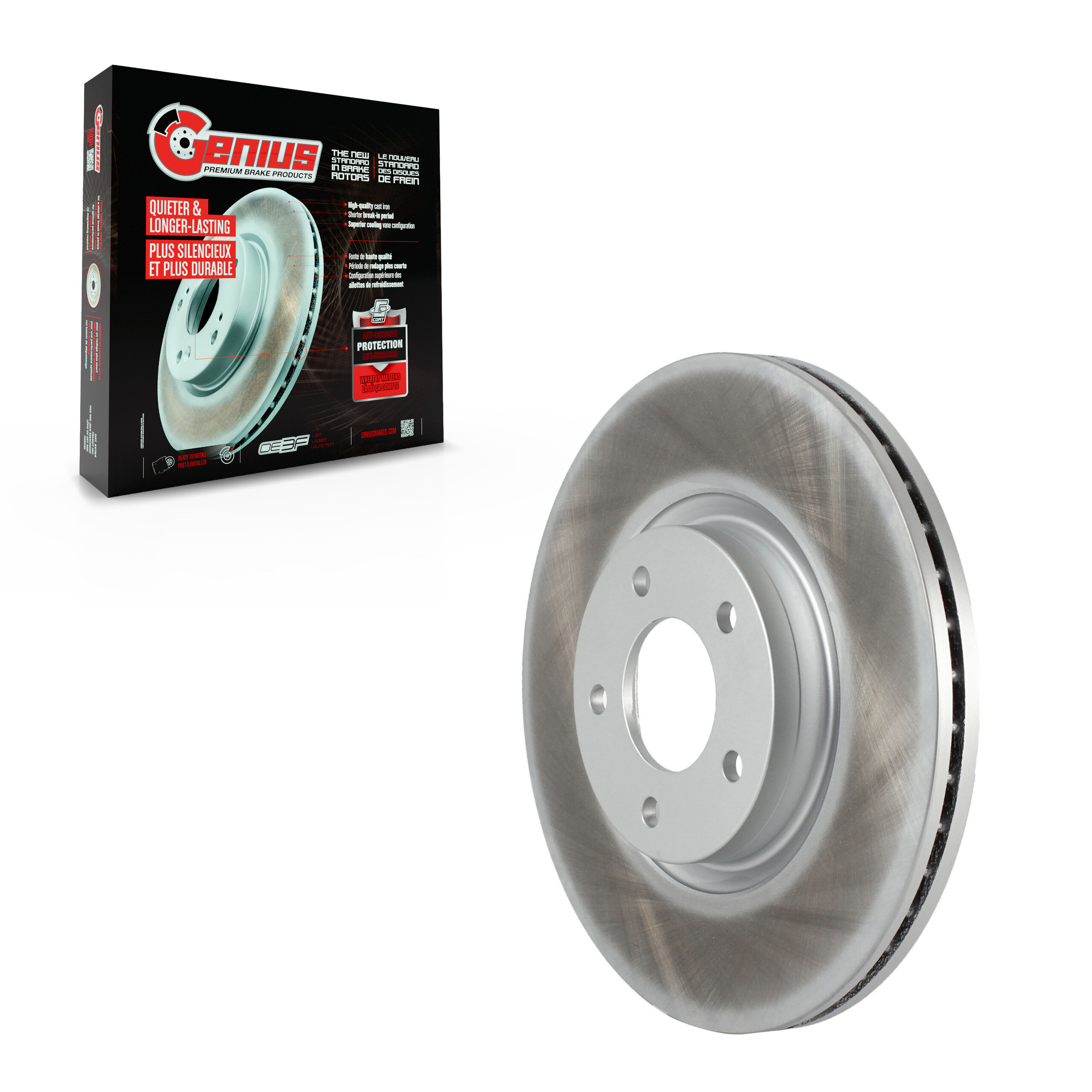 Coated Disc Brake Rotor