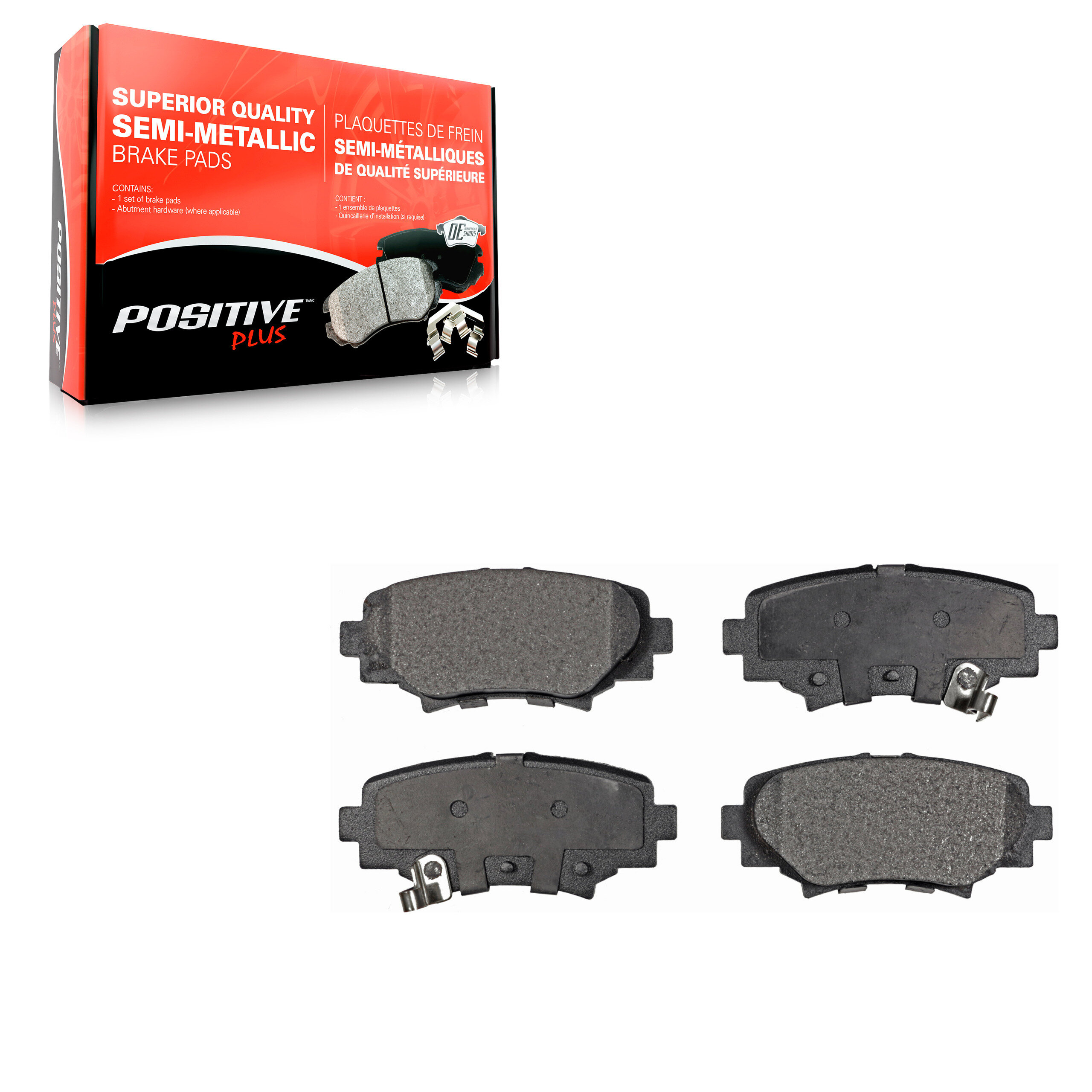 Semi-Metallic Brake Pads
