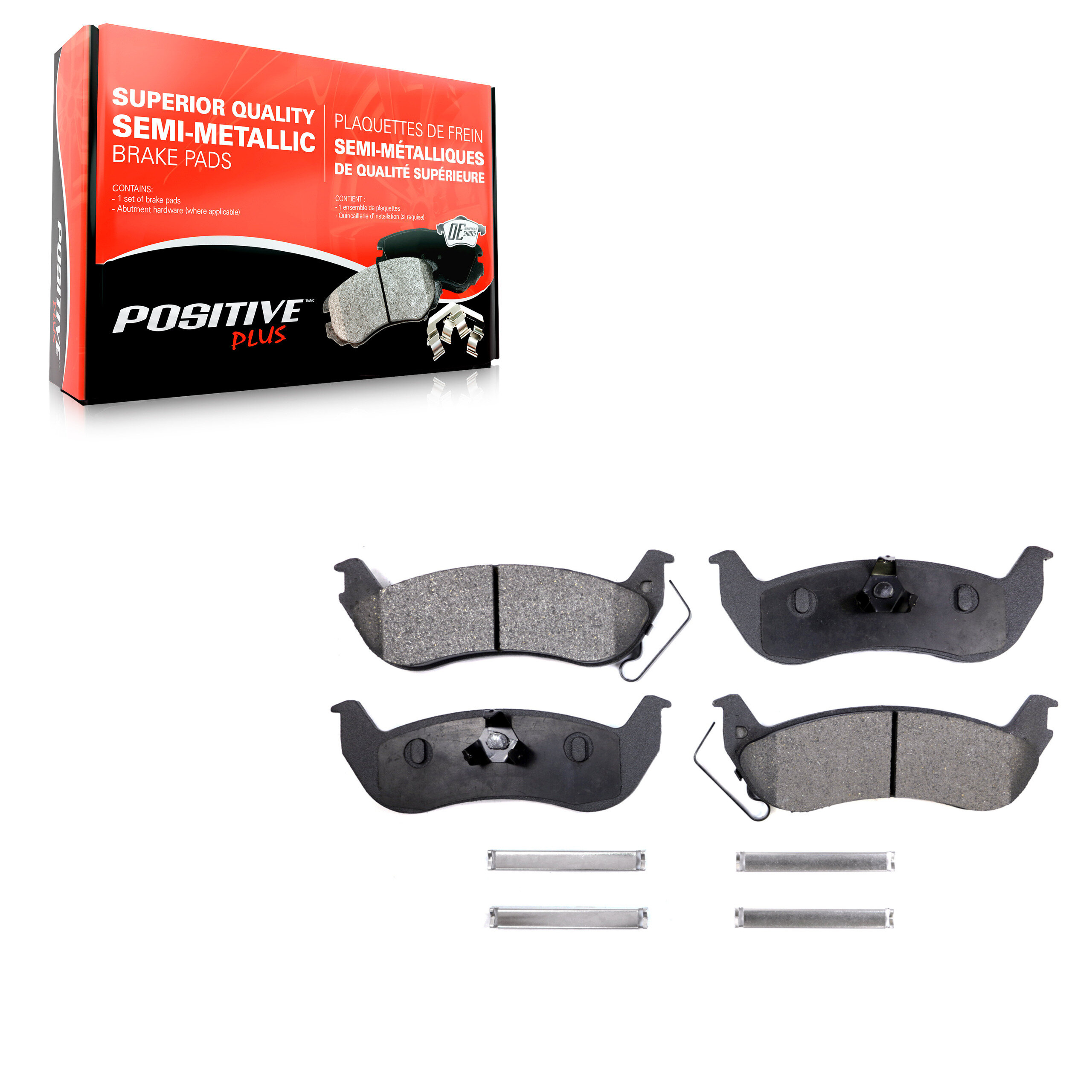 Semi-Metallic Brake Pads