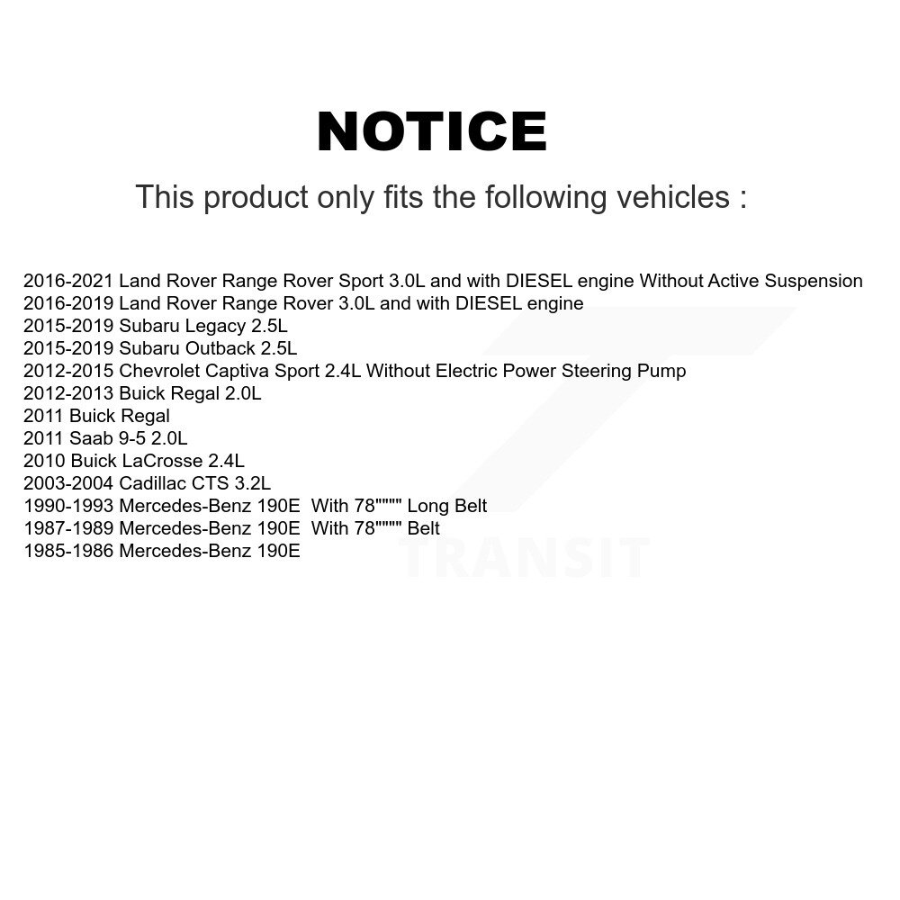 Kobra - KBR-5060780 - Serpentine Belt