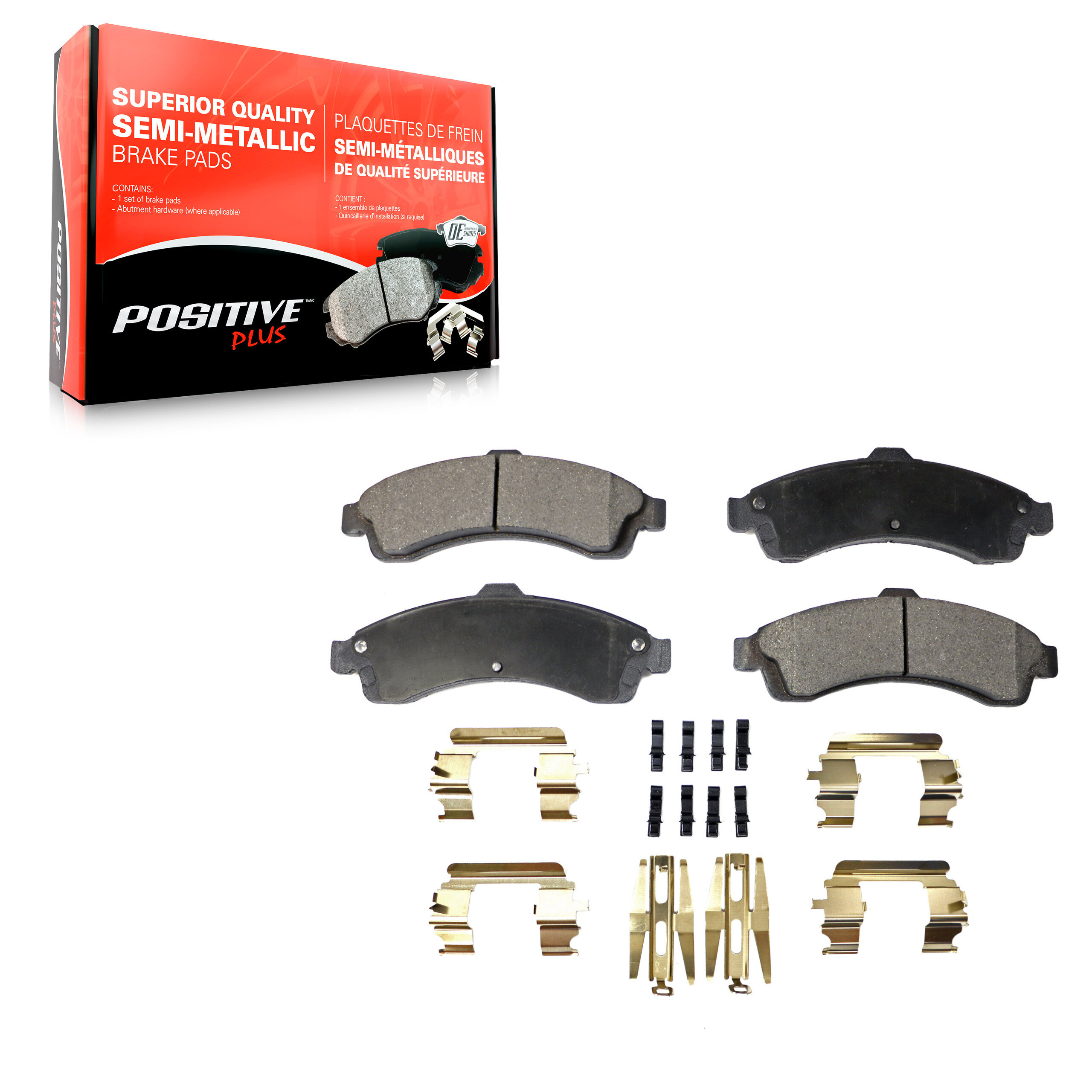 Semi-Metallic Brake Pads