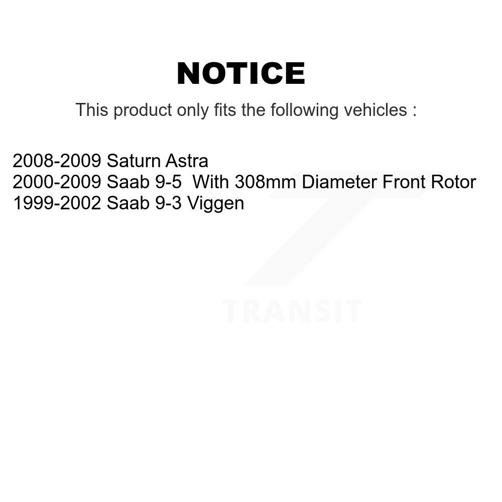GENIUS - GCR-980057 - Coated Disc Brake Rotor