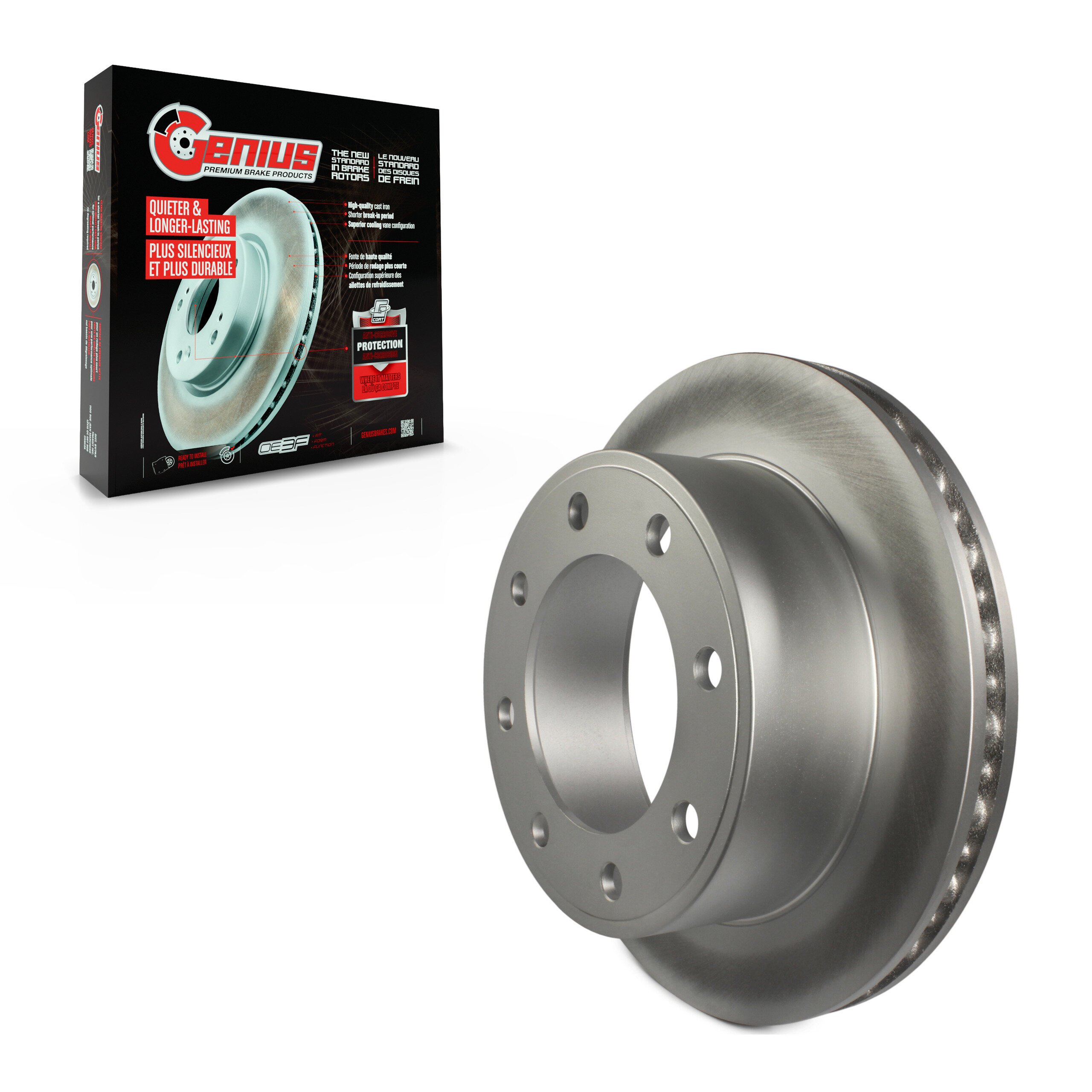 Coated Disc Brake Rotor