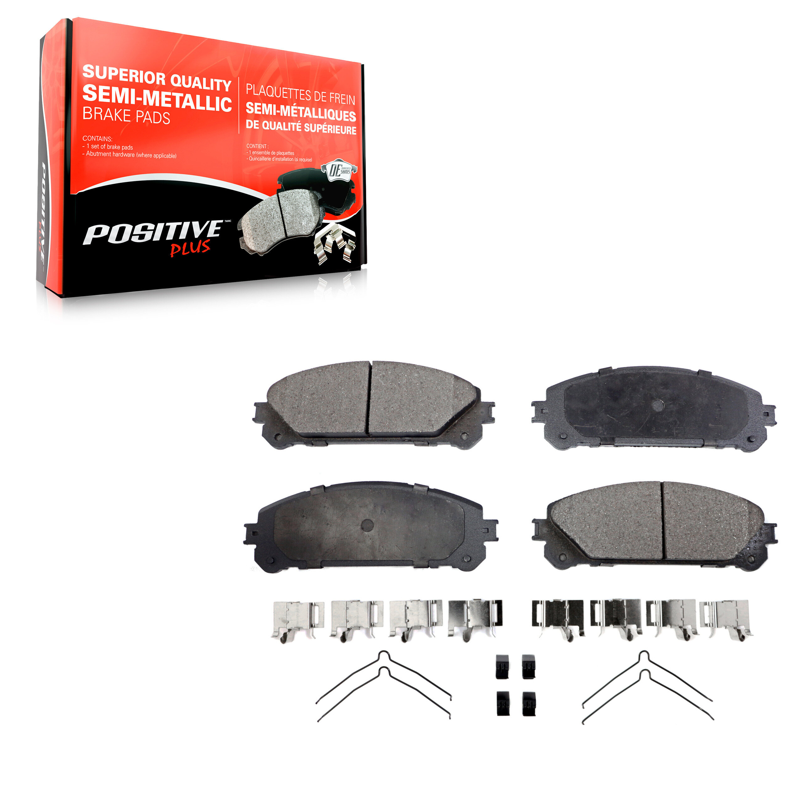 Semi-Metallic Brake Pads