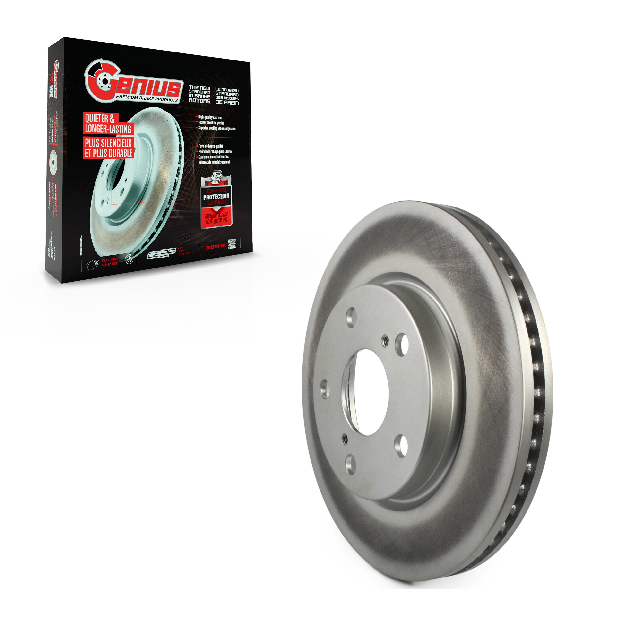 Coated Disc Brake Rotor