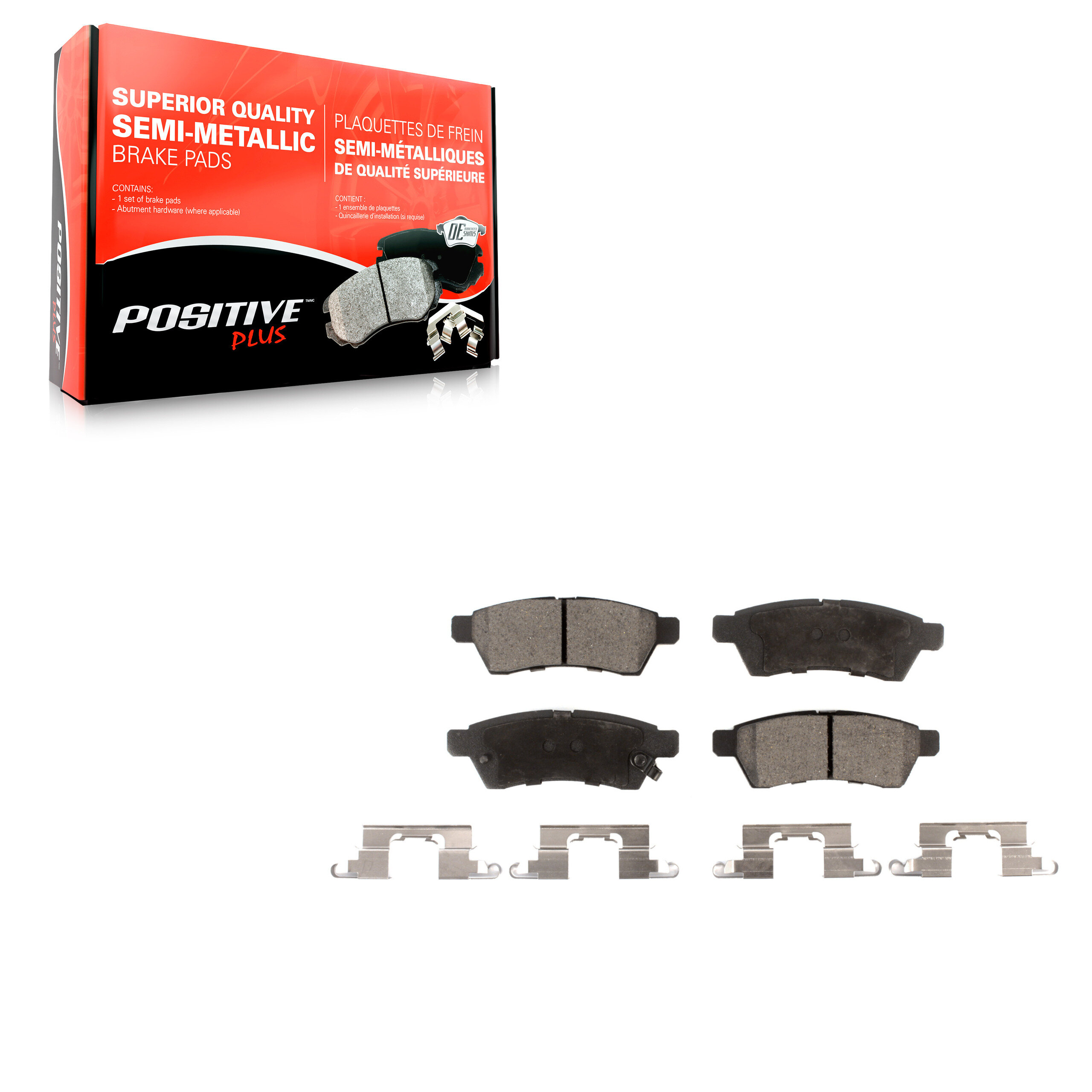 Semi-Metallic Brake Pads