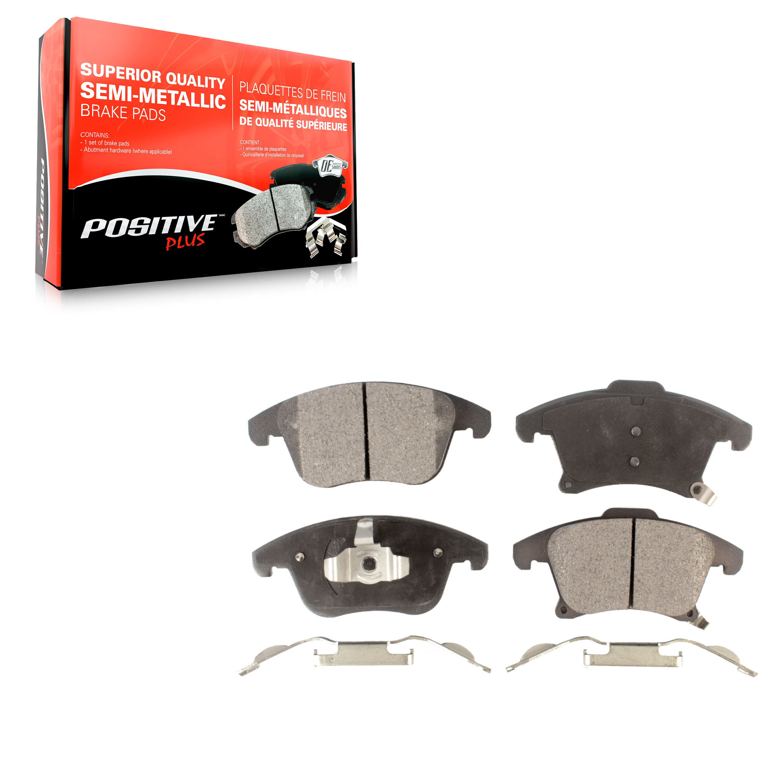 Semi-Metallic Brake Pads