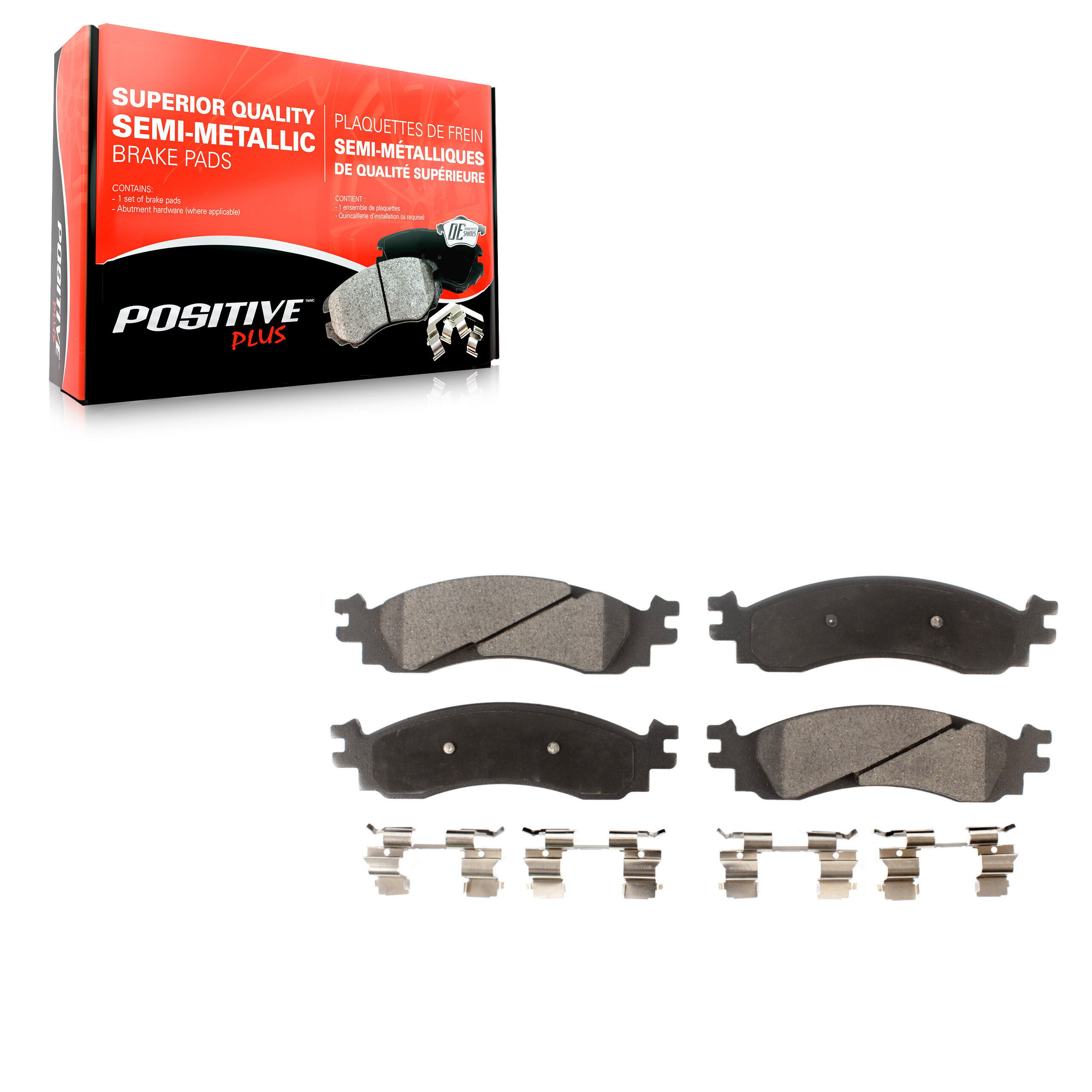 Semi-Metallic Brake Pads