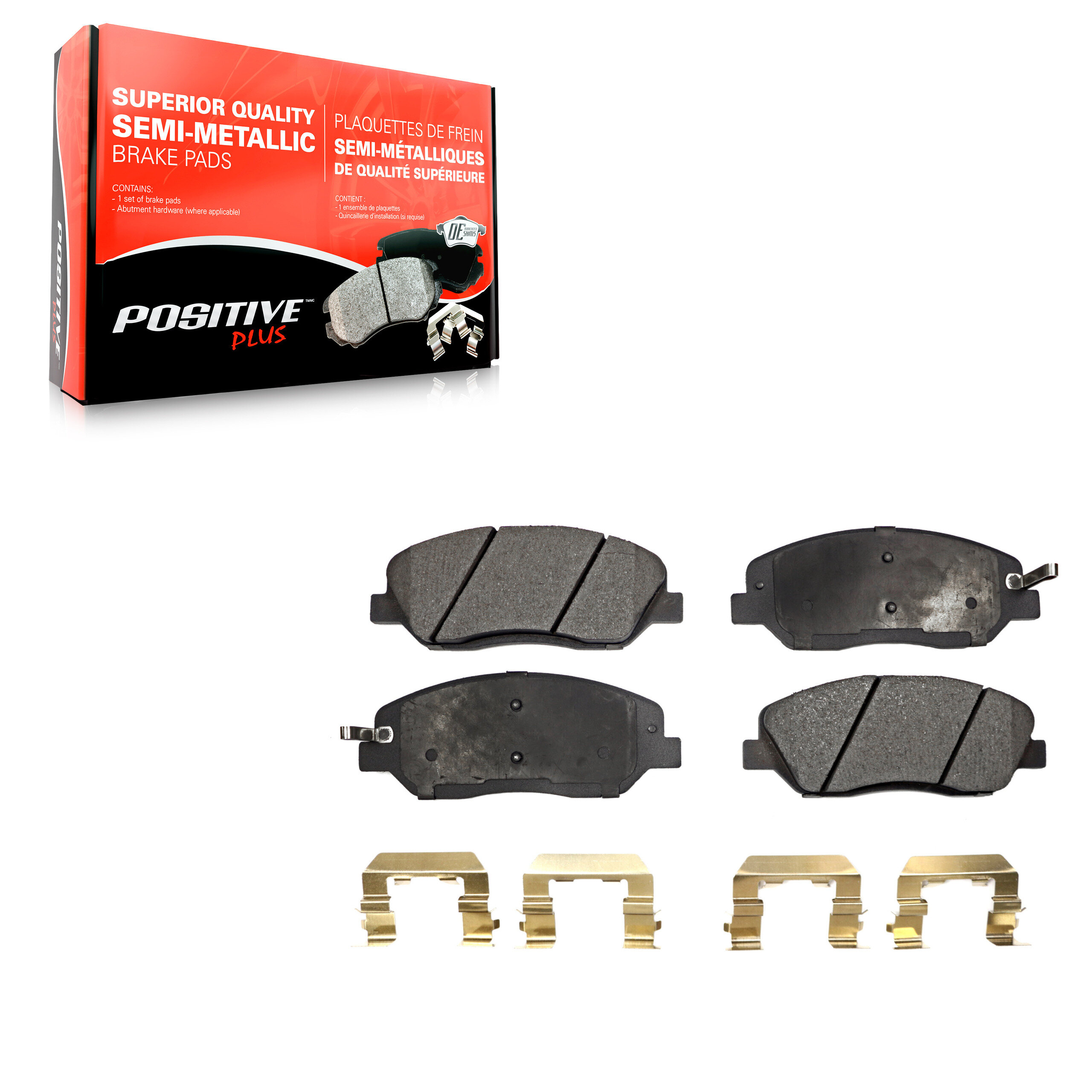 Semi-Metallic Brake Pads