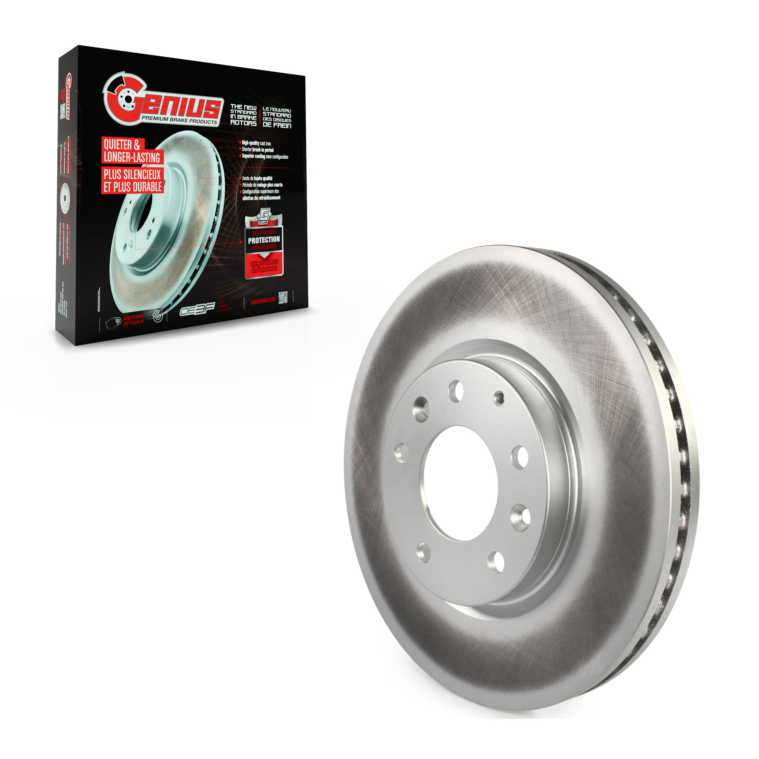Coated Disc Brake Rotor
