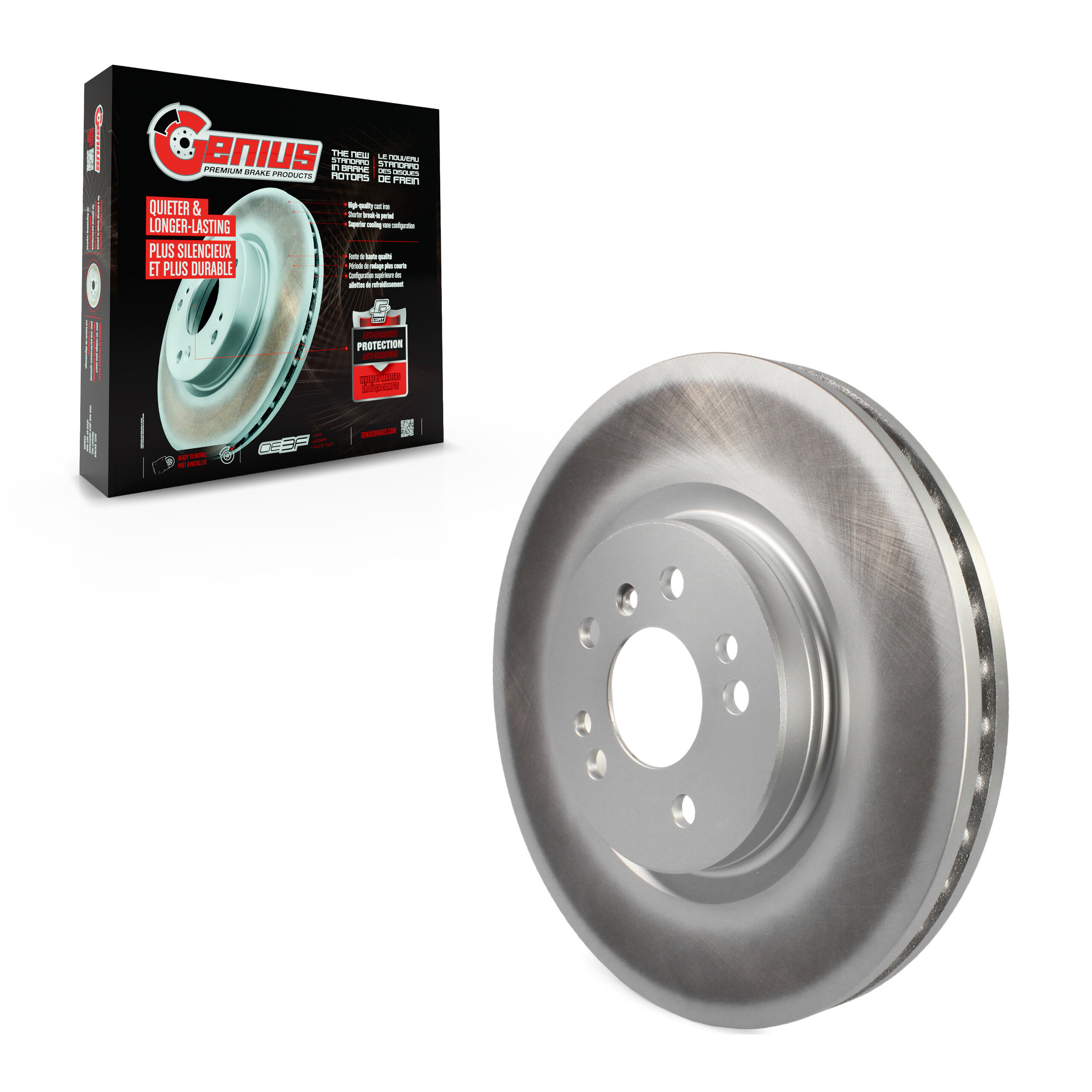 Coated Disc Brake Rotor
