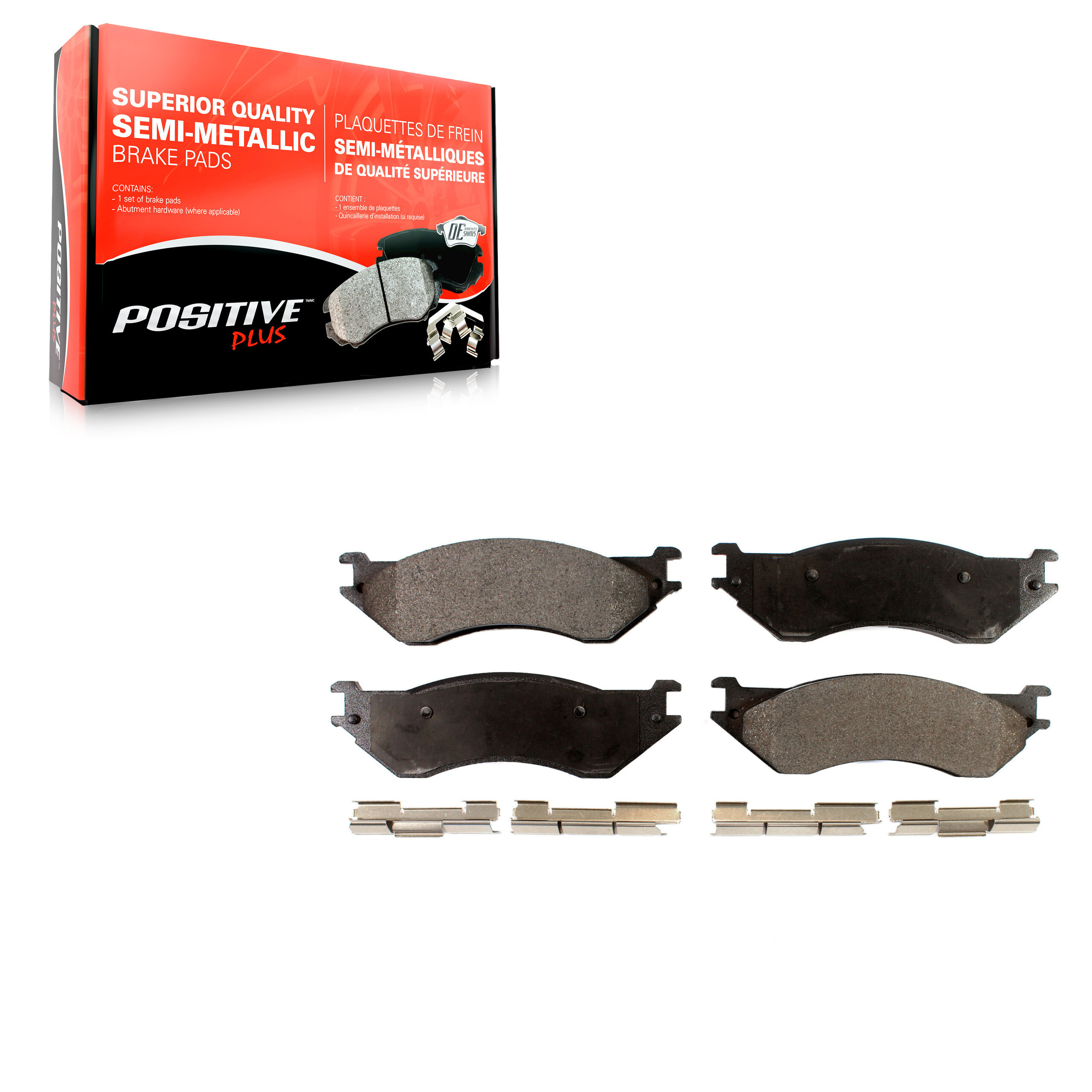 Semi-Metallic Brake Pads