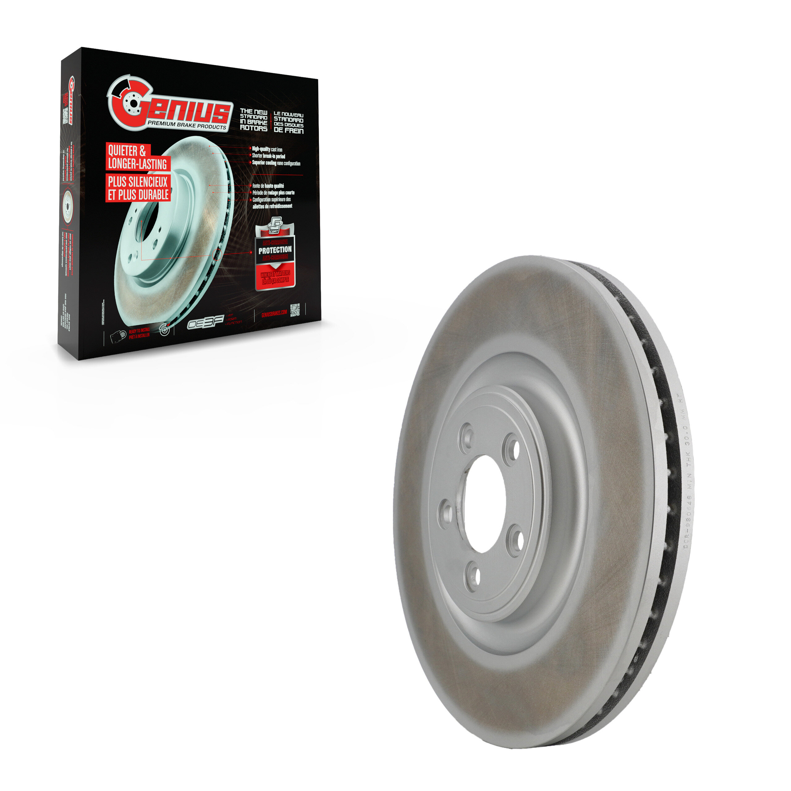 Coated Disc Brake Rotor