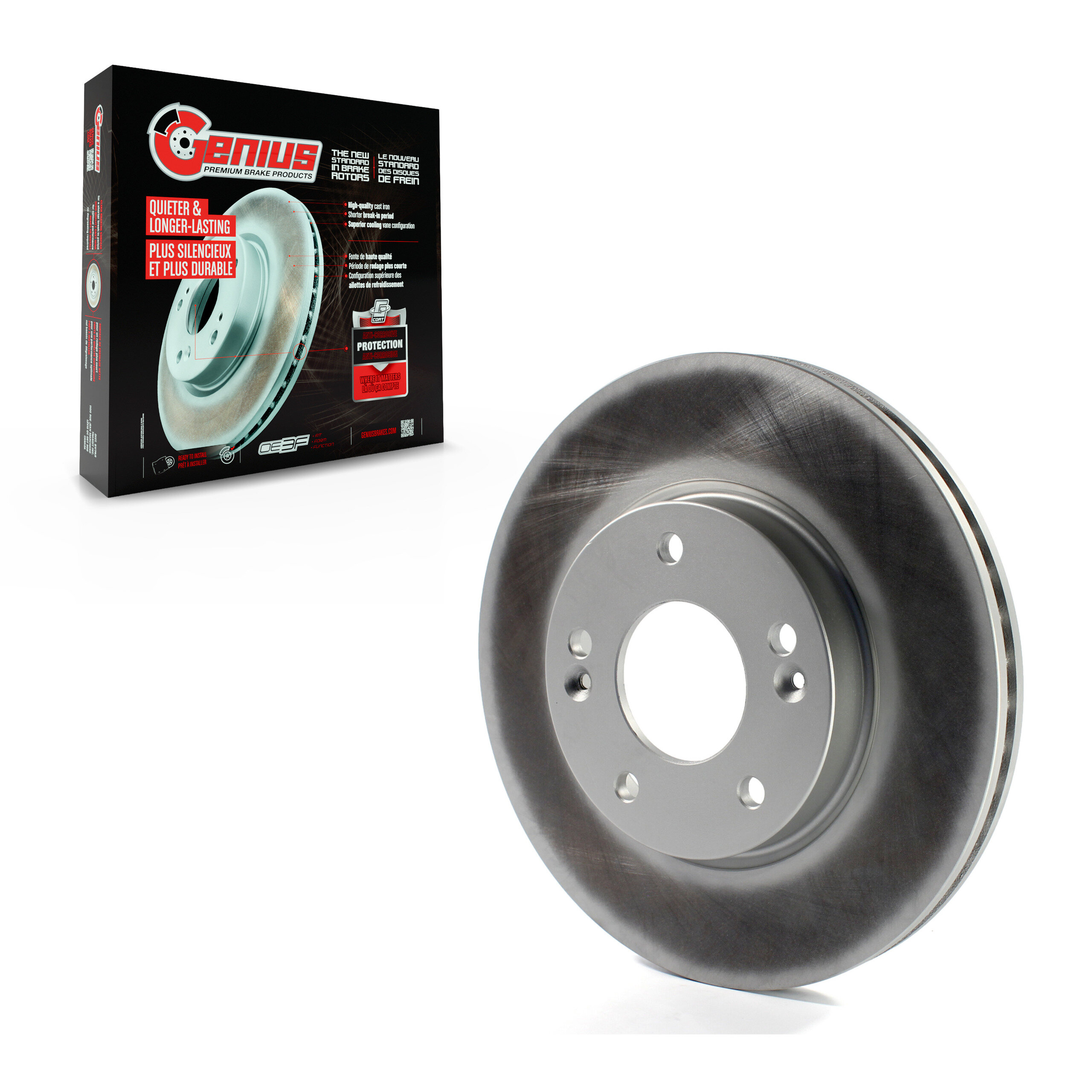 Coated Disc Brake Rotor