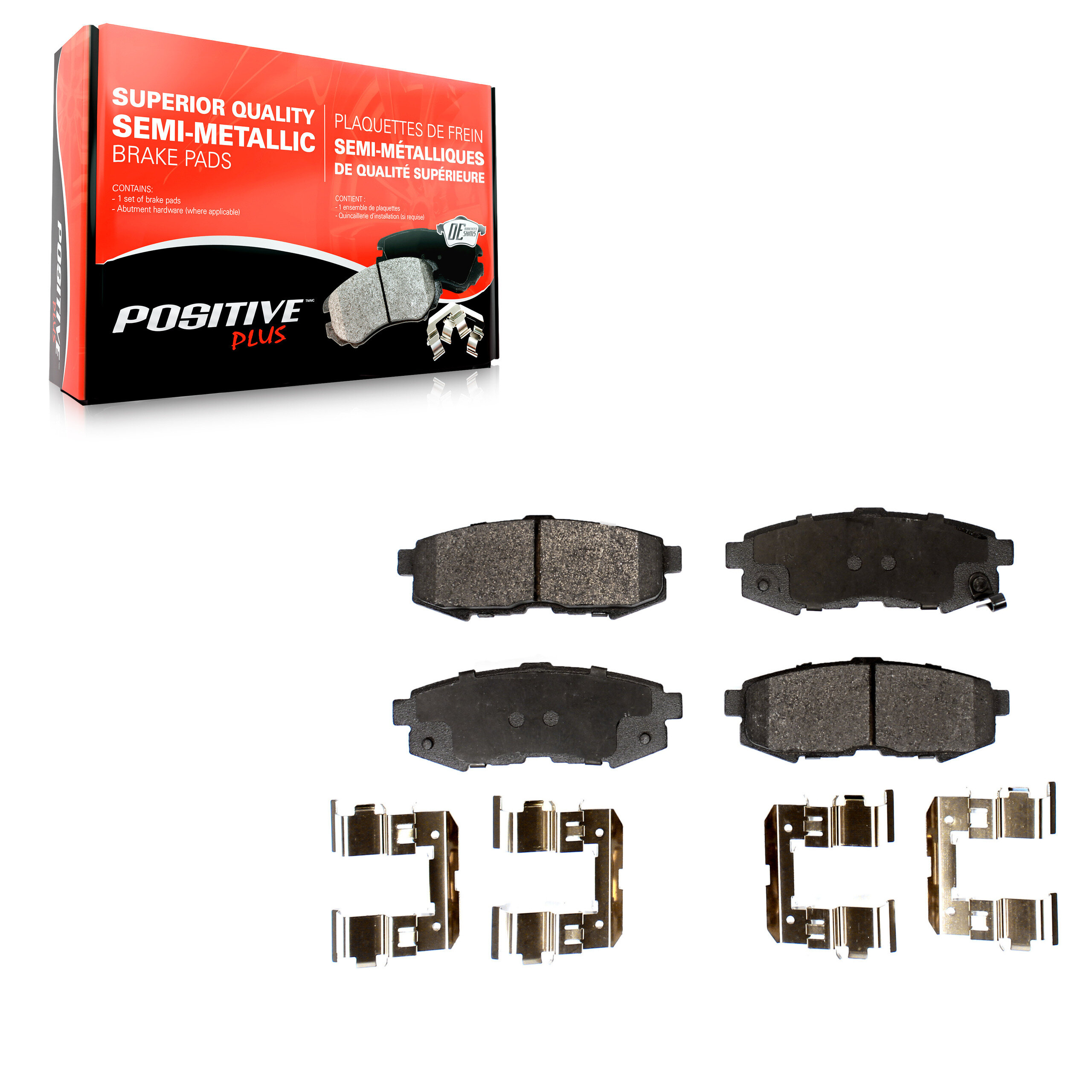 Semi-Metallic Brake Pads