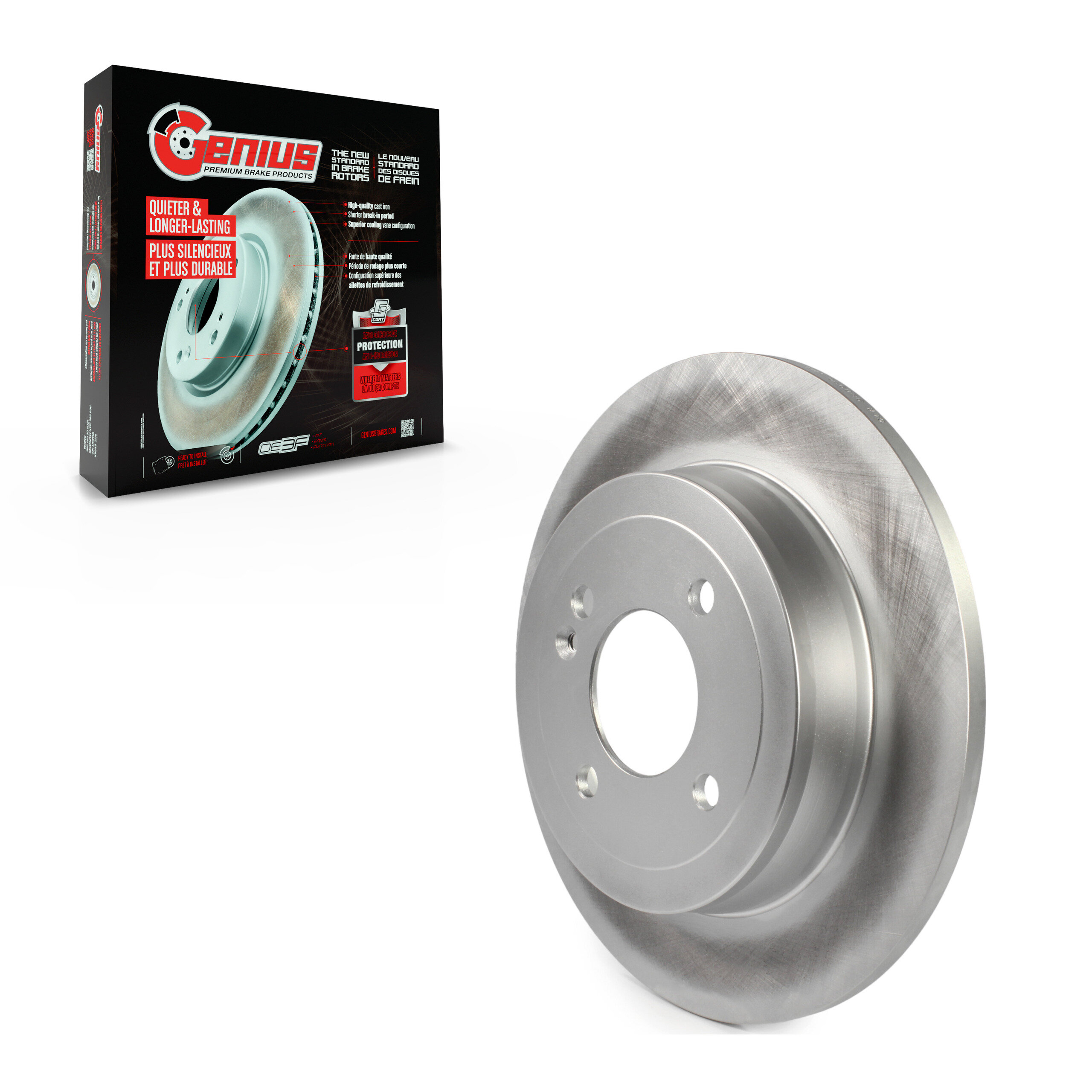 Coated Disc Brake Rotor