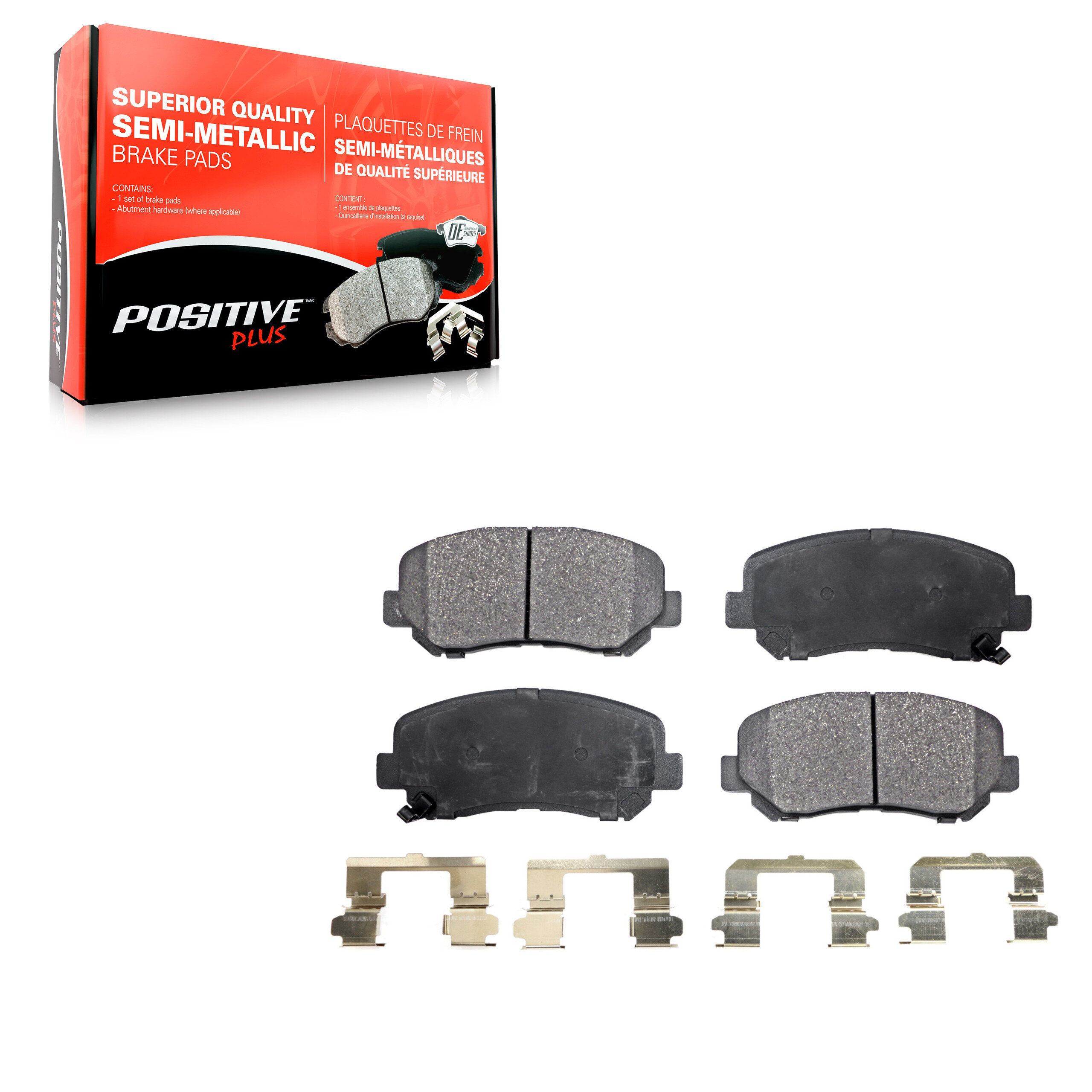 Semi-Metallic Brake Pads
