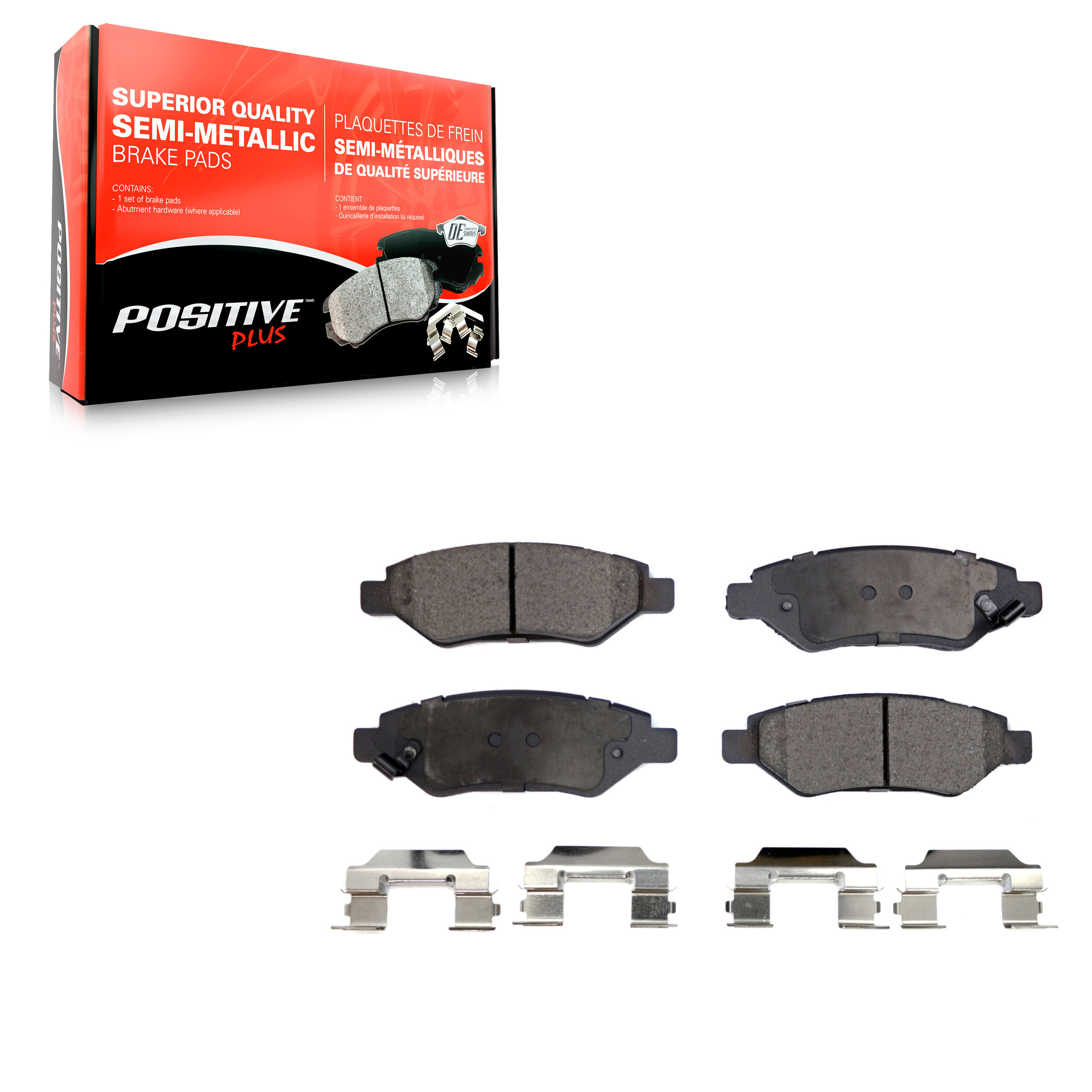 Semi-Metallic Brake Pads