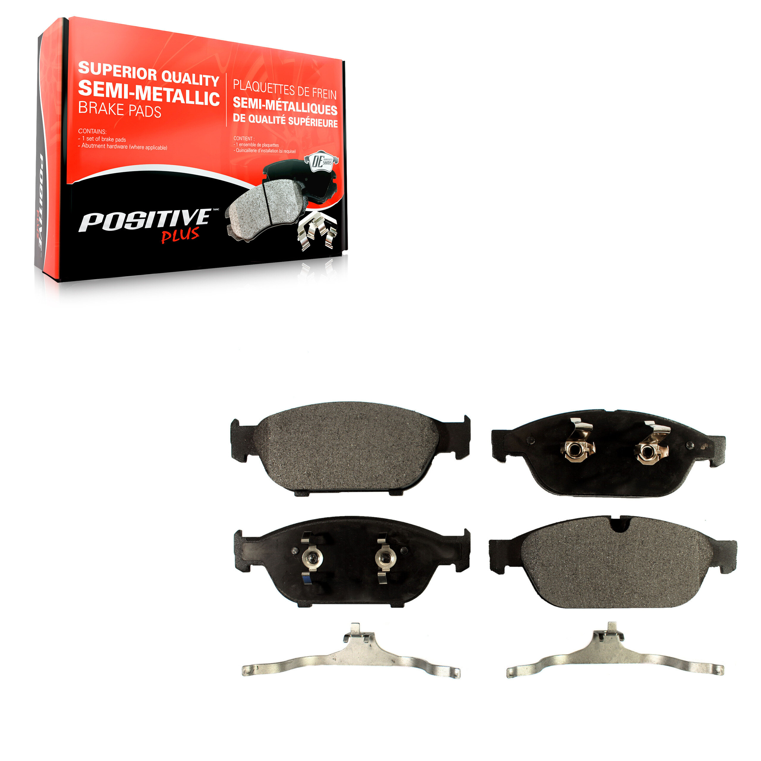 Semi-Metallic Brake Pads