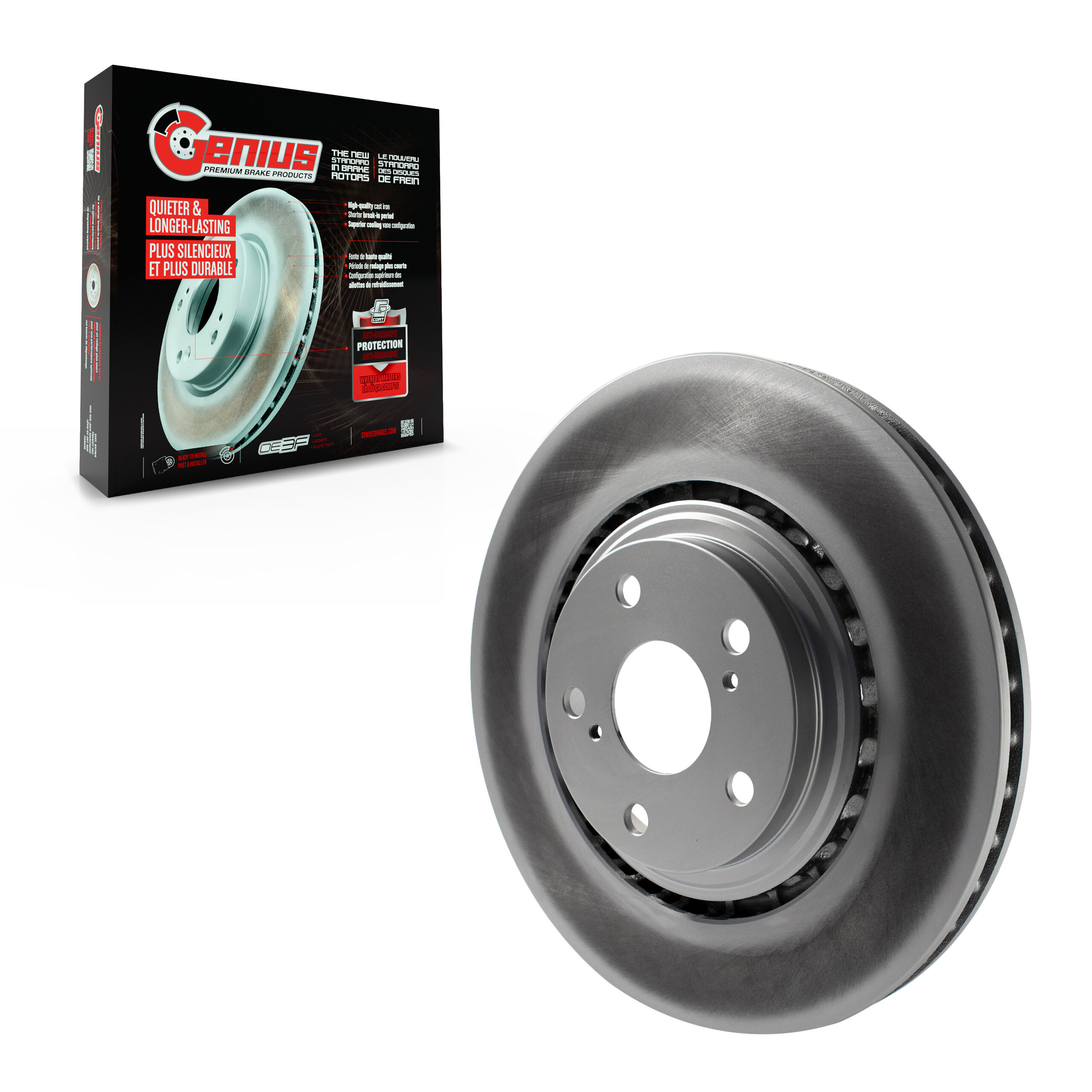Coated Disc Brake Rotor