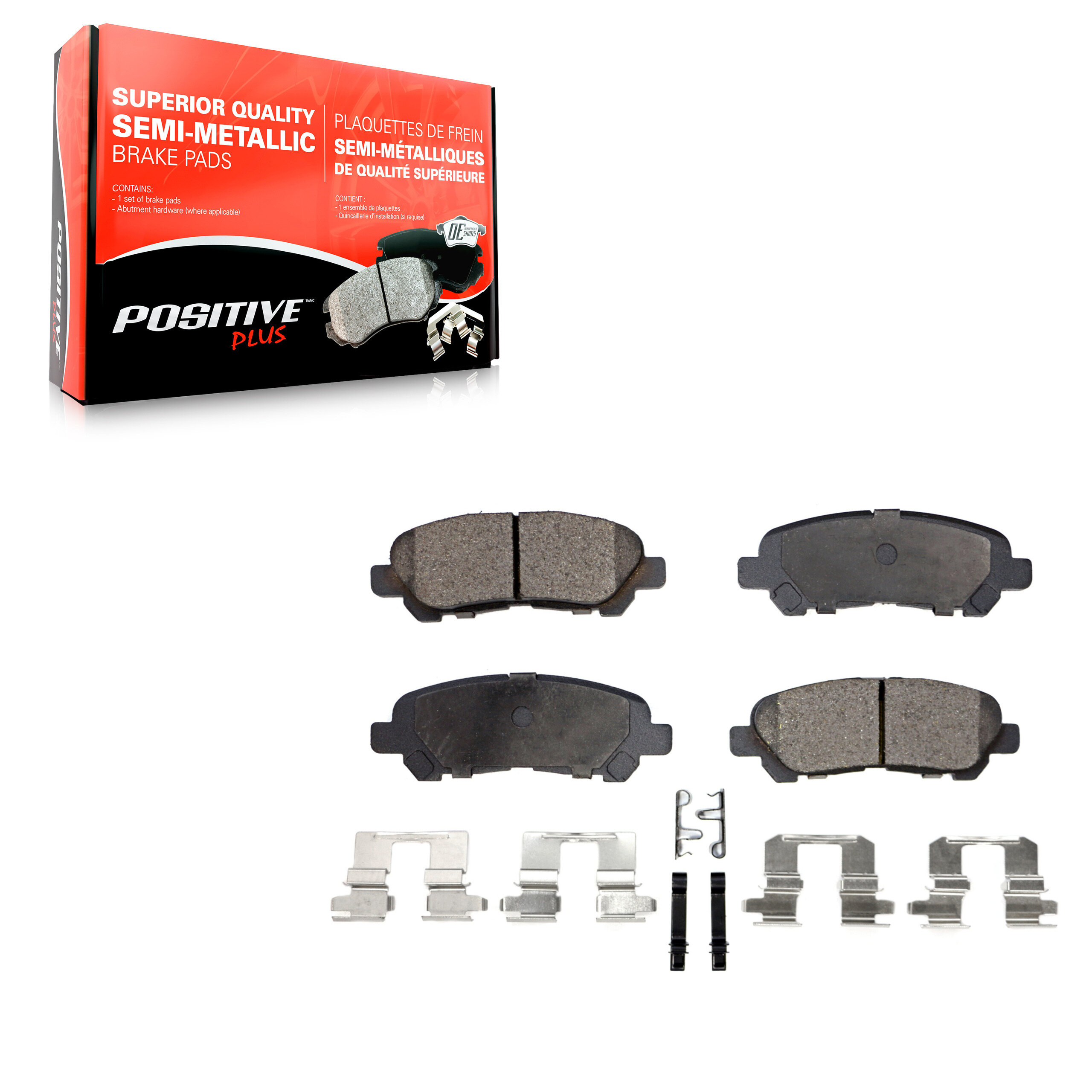 Semi-Metallic Brake Pads