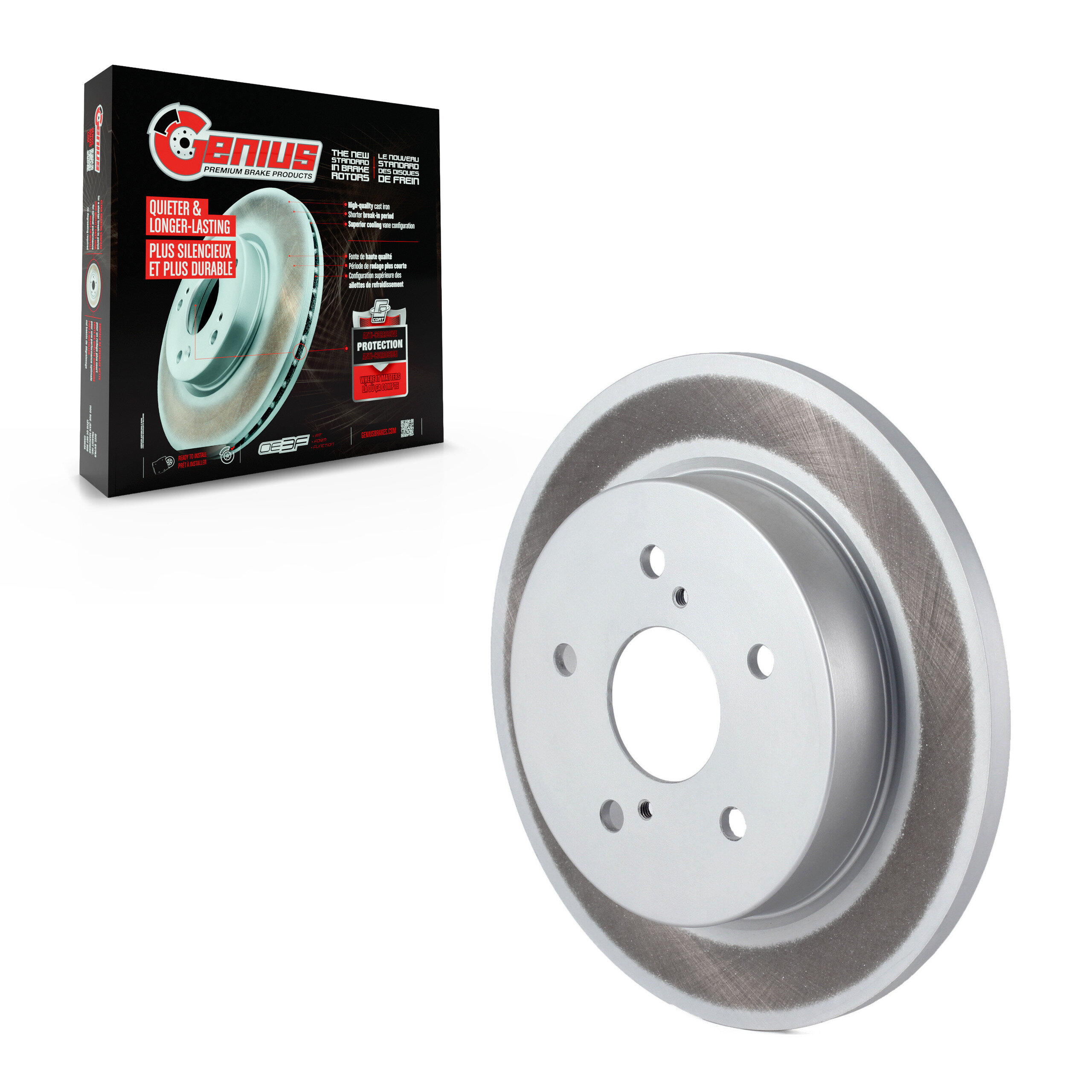 Coated Disc Brake Rotor
