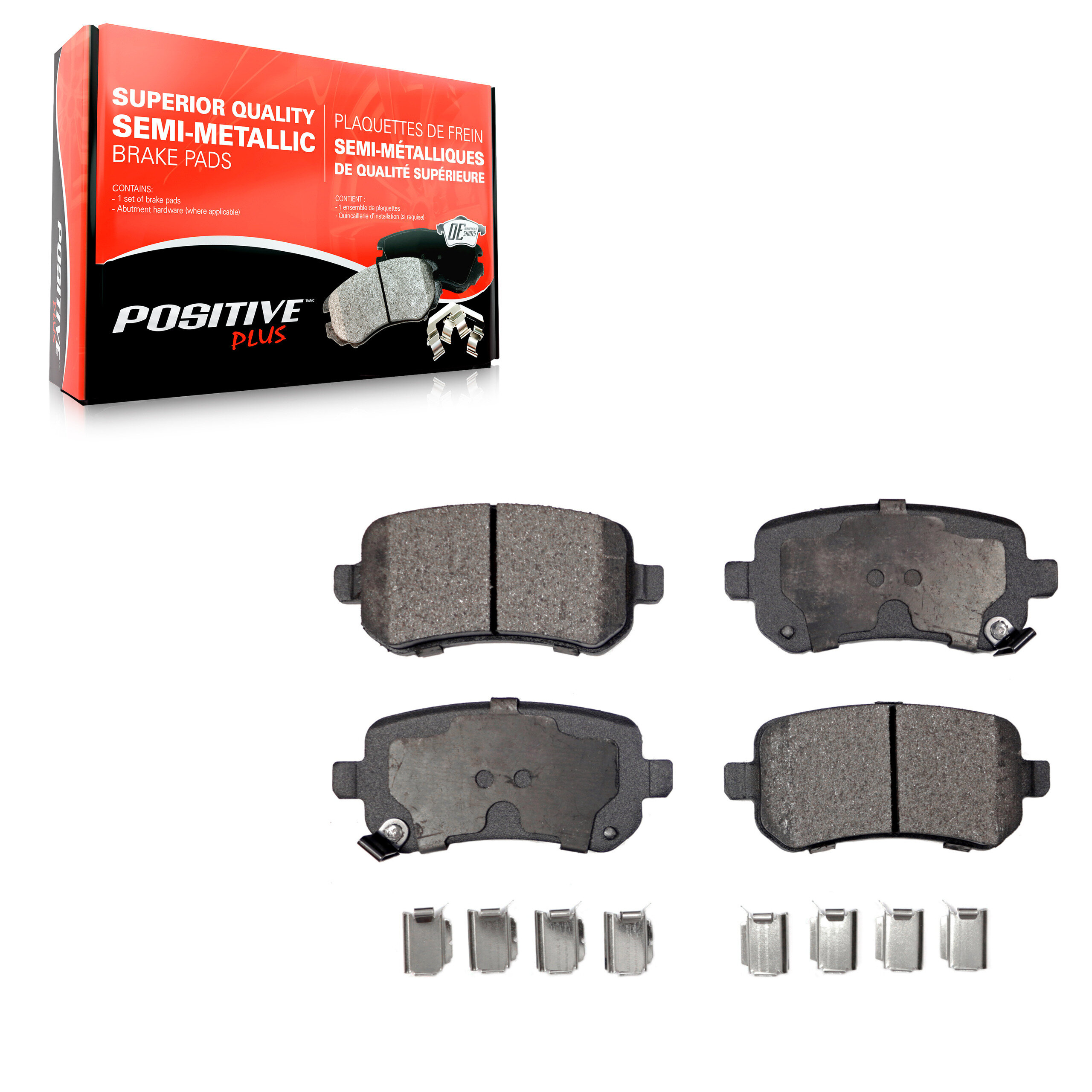 Semi-Metallic Brake Pads
