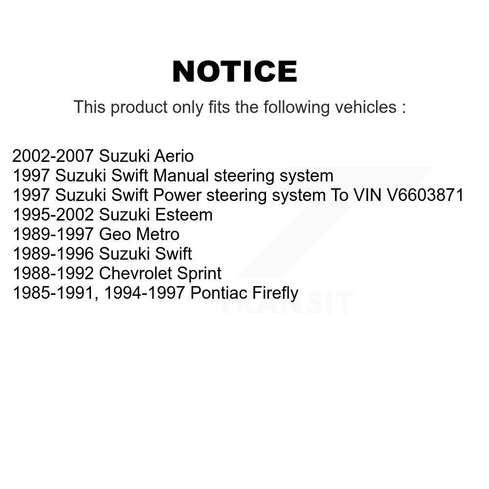 TOR - TOR-ES800472 - Steering Tie Rod End