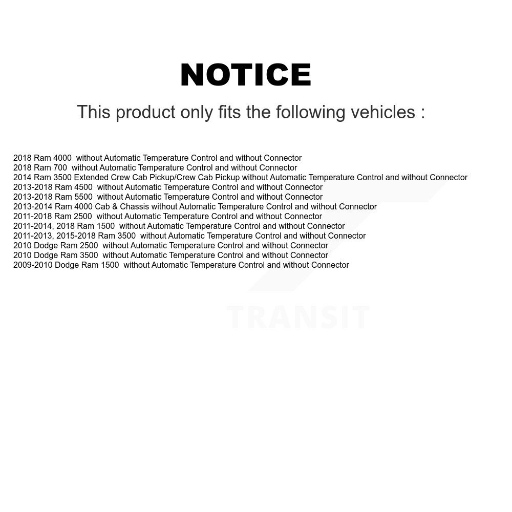 Mpulse - SEN-2BMR0358 - HVAC Blower Motor Resistor