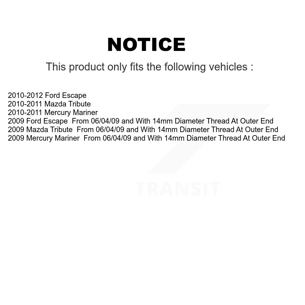 Top Quality - 72-EV800911 - Steering Tie Rod End