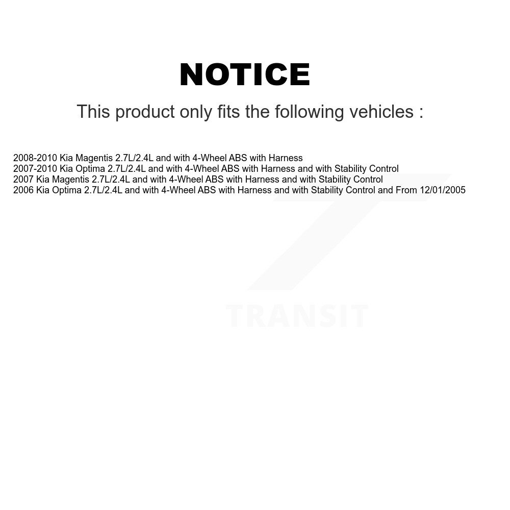 Mpulse - SEN-2ABS0596 - ABS Wheel Speed Sensor