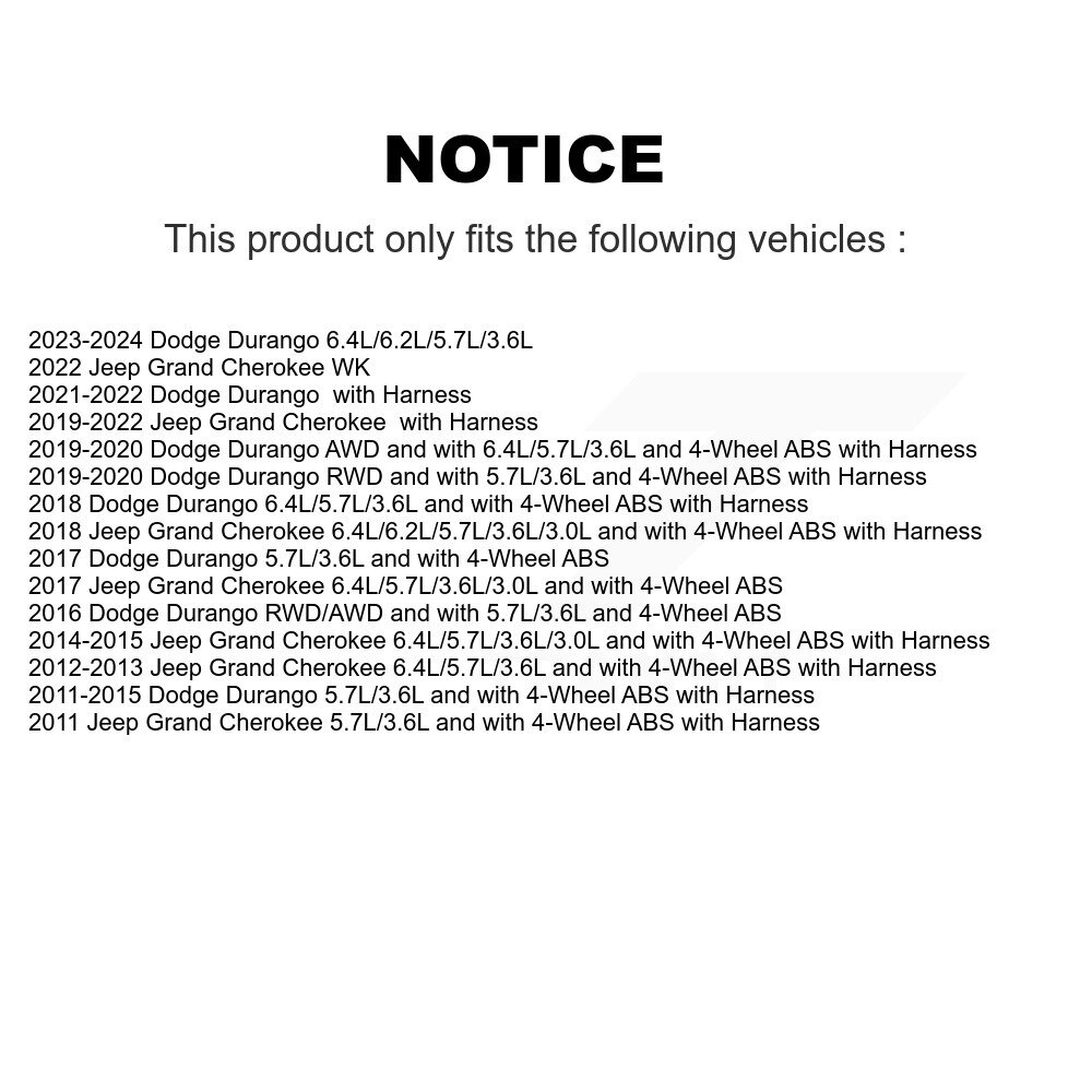 Mpulse - SEN-2ABS2507 - ABS Wheel Speed Sensor