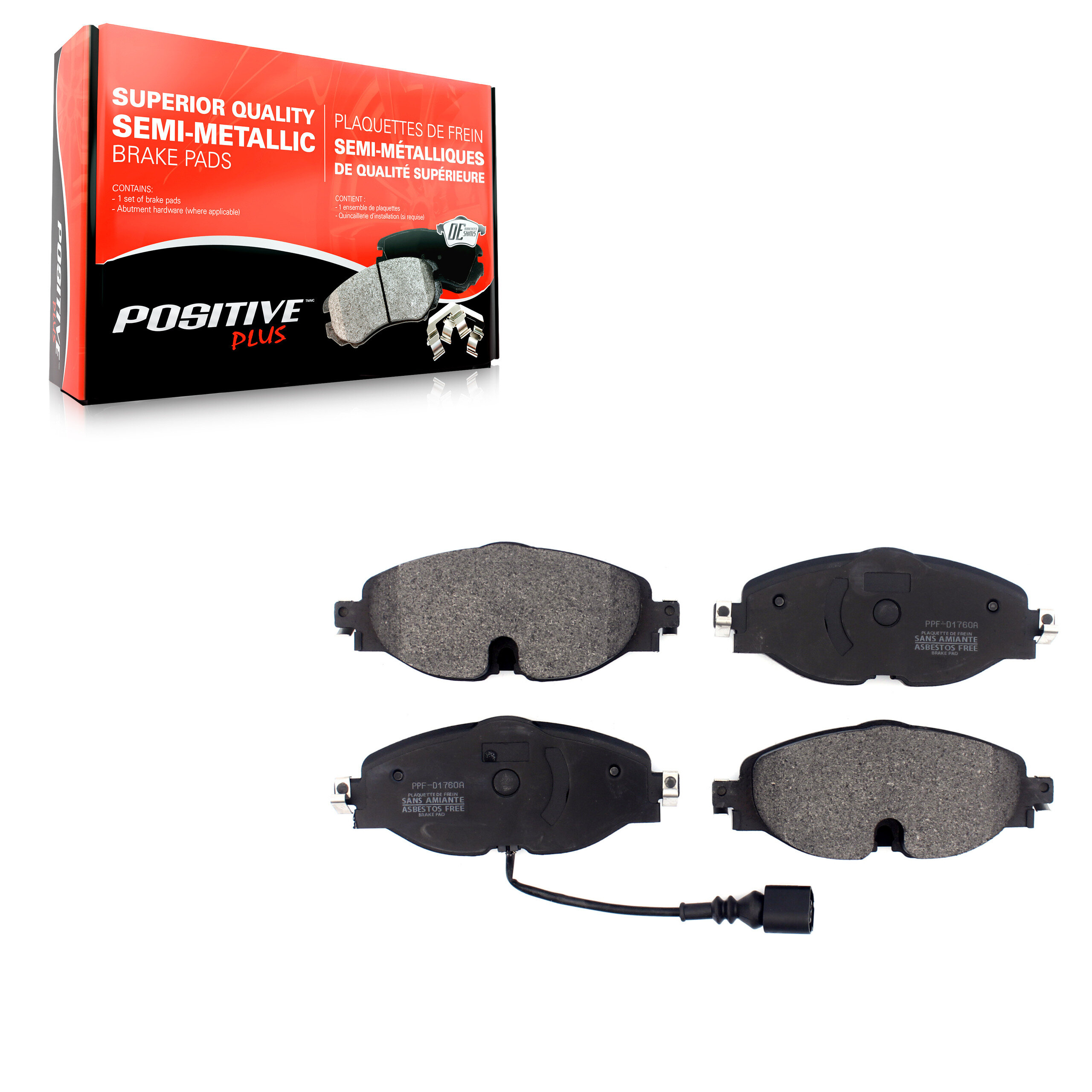 Semi-Metallic Brake Pads