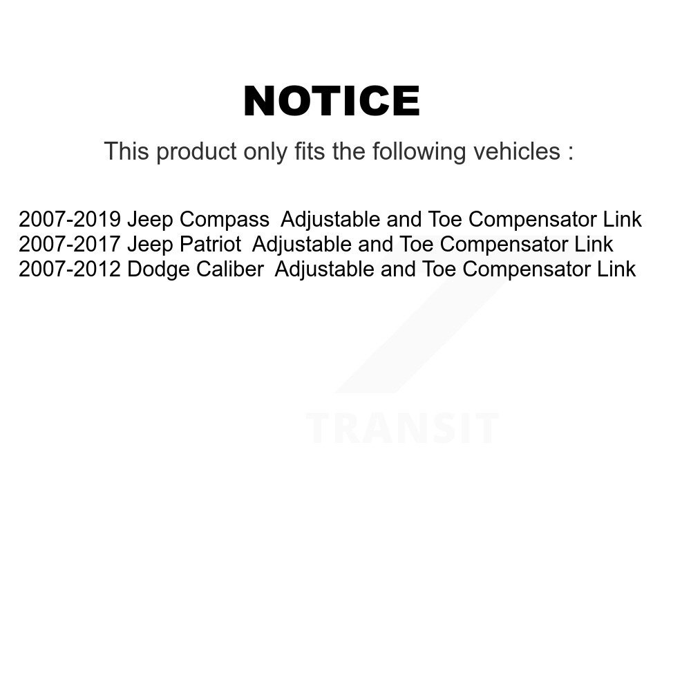 Top Quality - 72-K100117 - Suspension Control Arm
