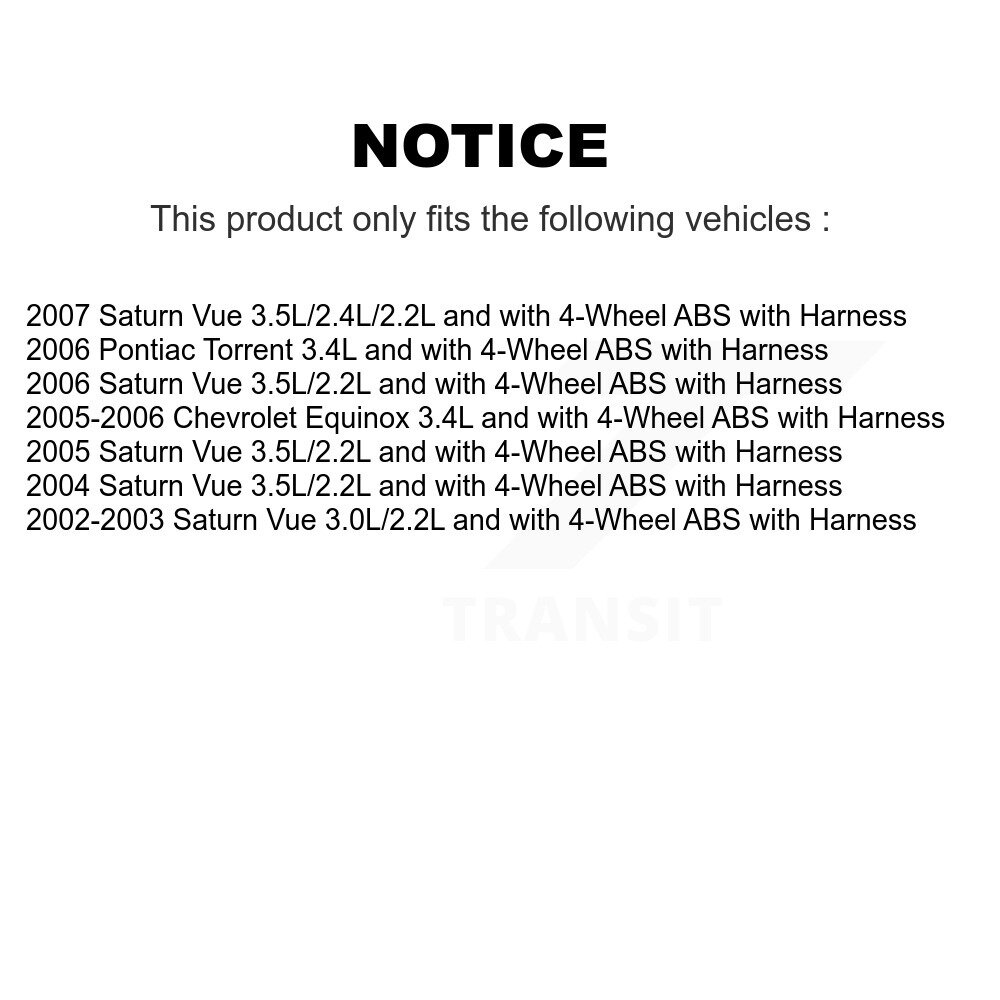 Mpulse - SEN-2ABS0165 - ABS Wheel Speed Sensor