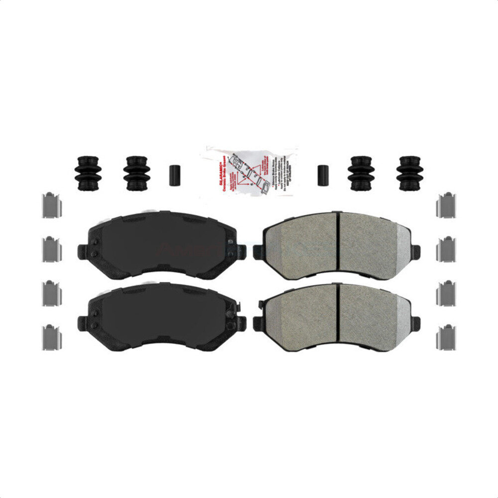 AmeriBRAKES - NWF-PTM856 - Semi-Metallic Brake Pads