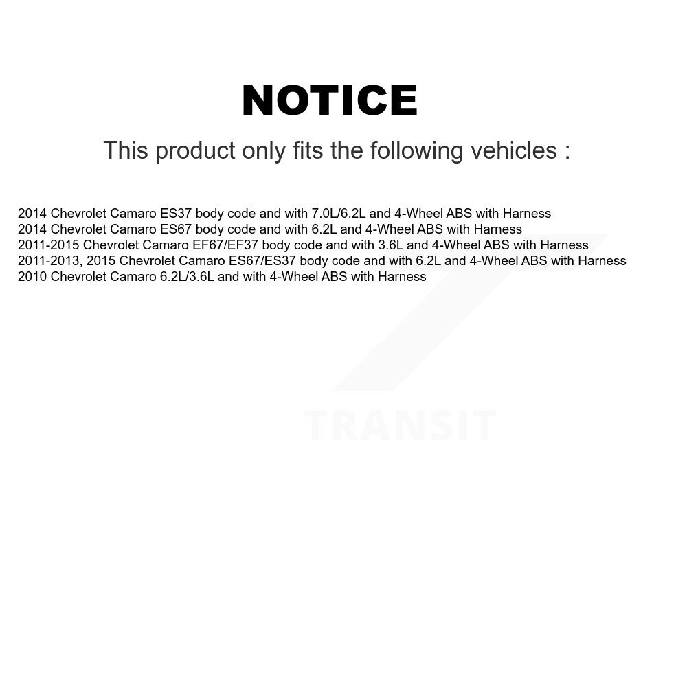 Mpulse - SEN-2ABS2534 - ABS Wheel Speed Sensor