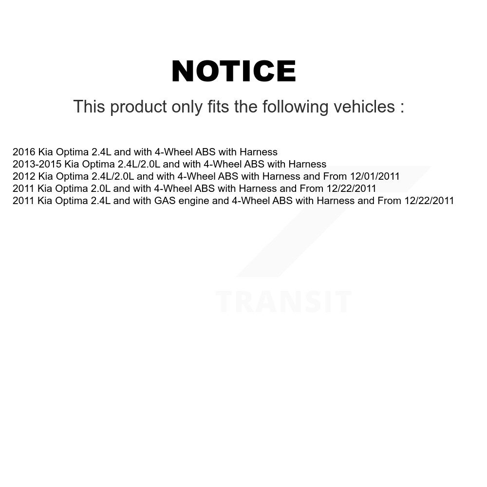 Mpulse - SEN-2ABS2828 - ABS Wheel Speed Sensor