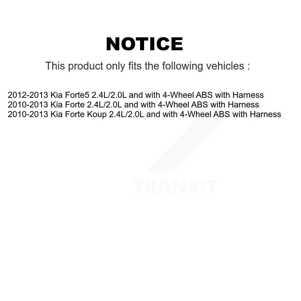 Mpulse - SEN-2ABS0496 - ABS Wheel Speed Sensor
