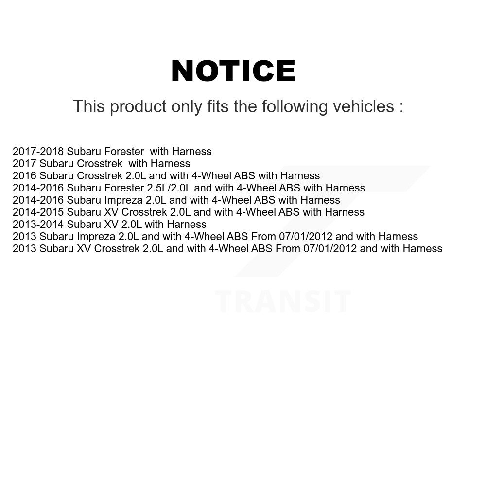 Mpulse - SEN-2ABS2853 - ABS Wheel Speed Sensor