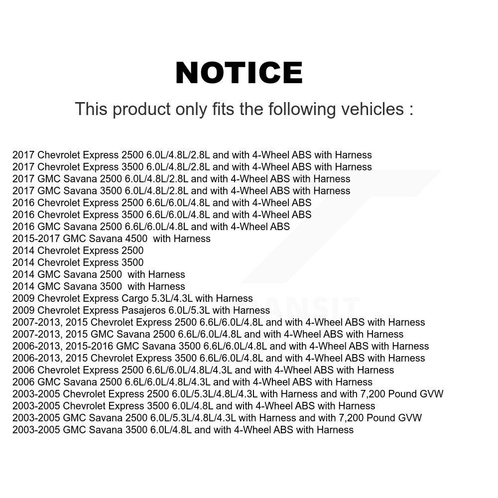 Mpulse - SEN-2ABS0457 - ABS Wheel Speed Sensor