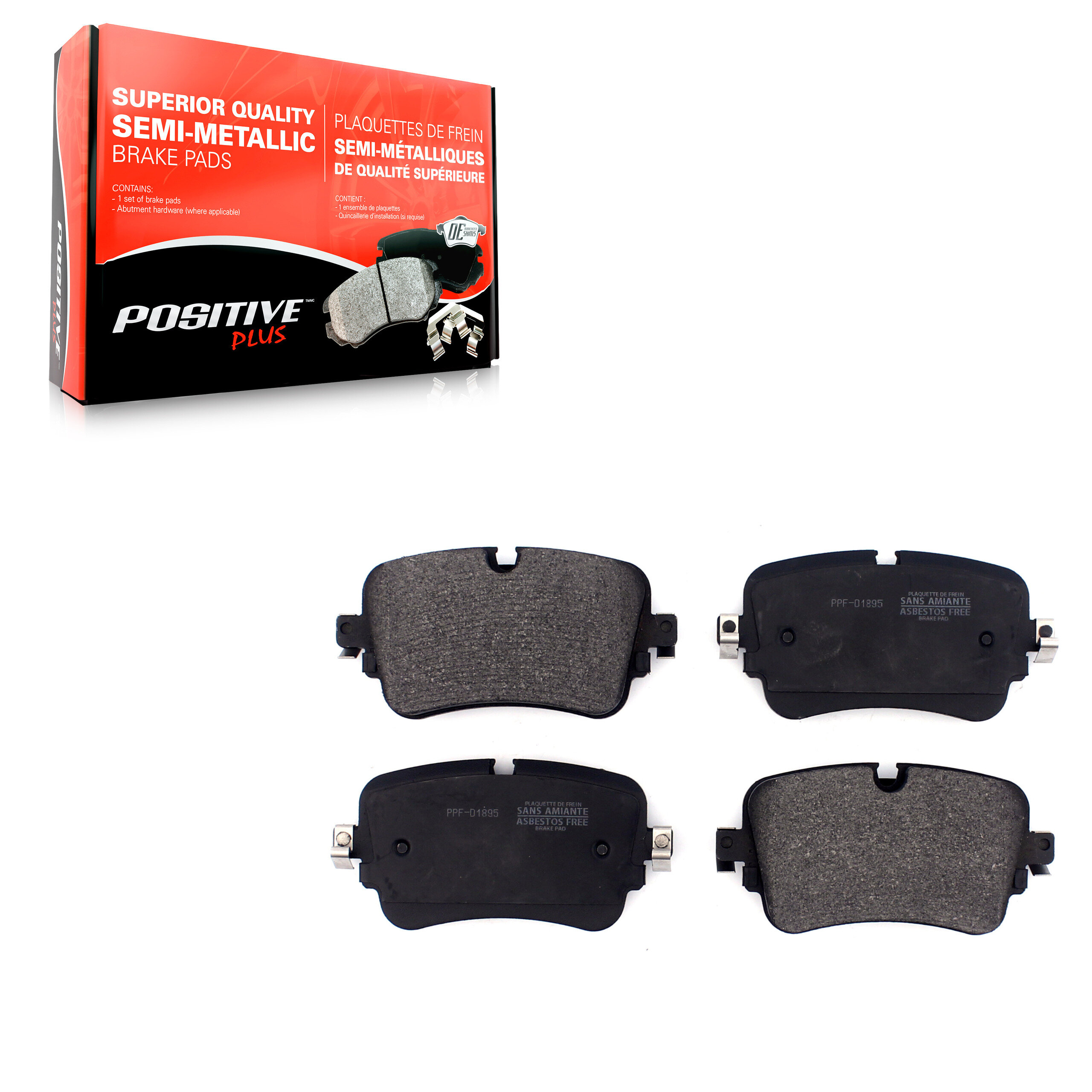Semi-Metallic Brake Pads