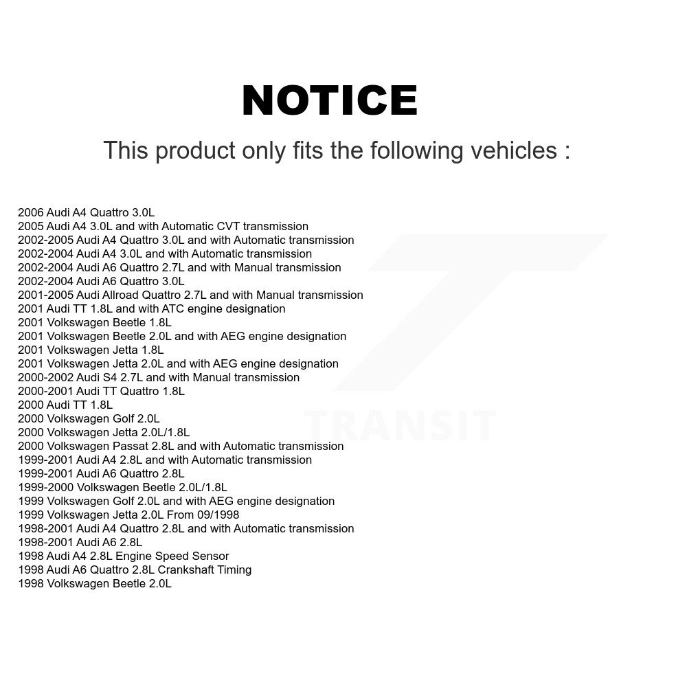 Mpulse - SEN-2CRK0006 - Engine Crankshaft Position Sensor