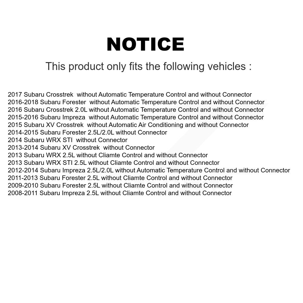 Mpulse - SEN-2BMR0389 - HVAC Blower Motor Resistor