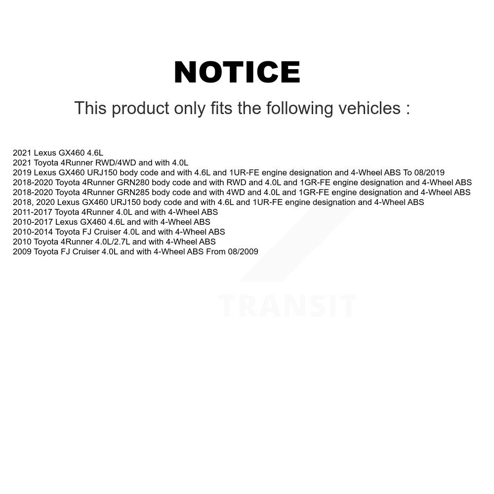 Mpulse - SEN-2ABS4912 - ABS Wheel Speed Sensor Wiring Harness