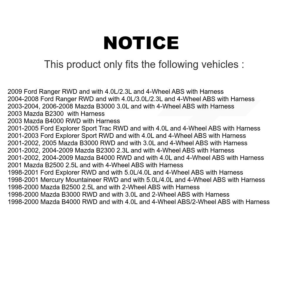 Mpulse - SEN-2ABS0681 - ABS Wheel Speed Sensor