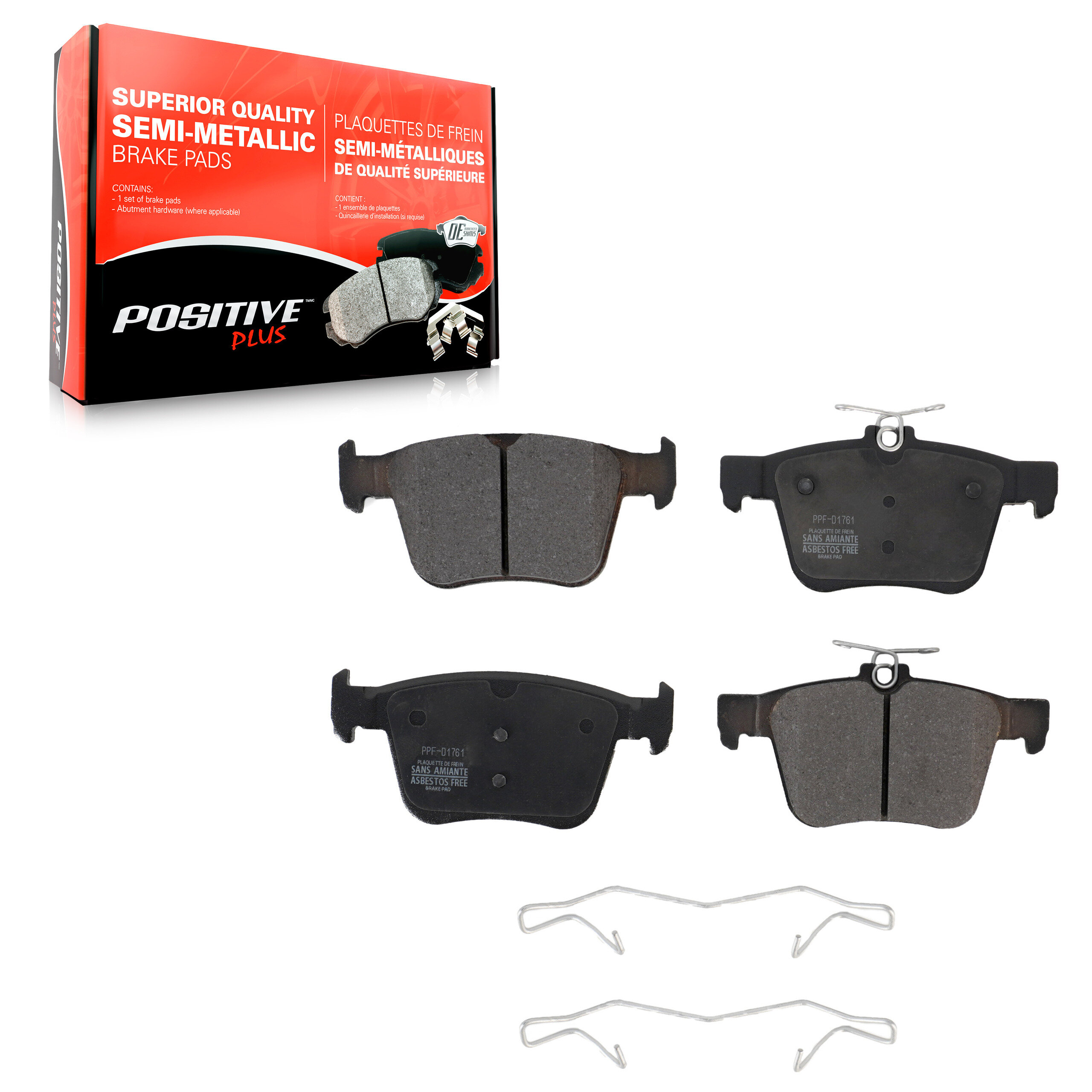Semi-Metallic Brake Pads