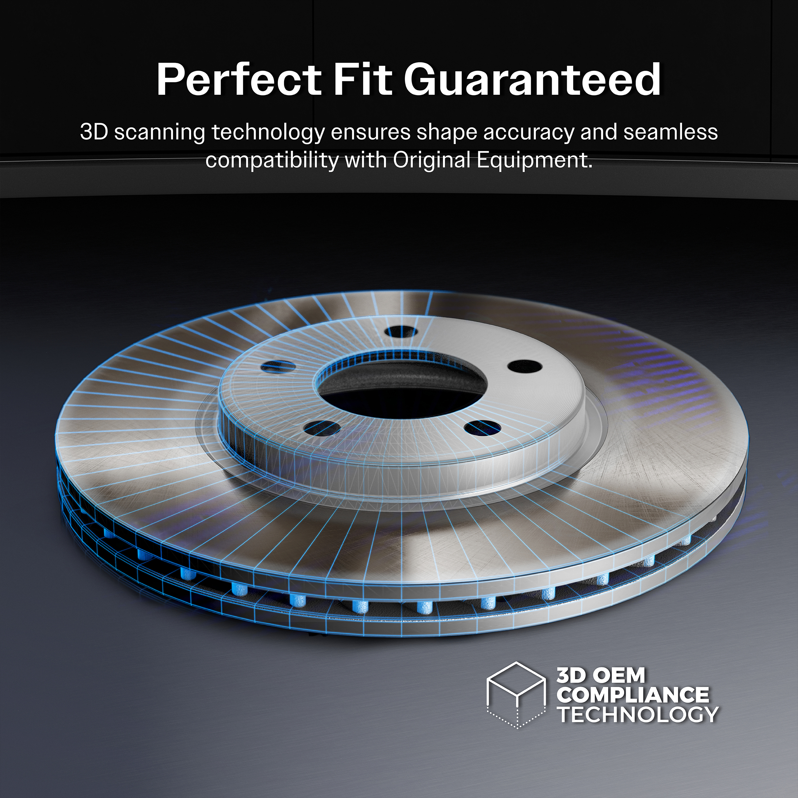 GENIUS - GCR-981086 - Coated Disc Brake Rotor