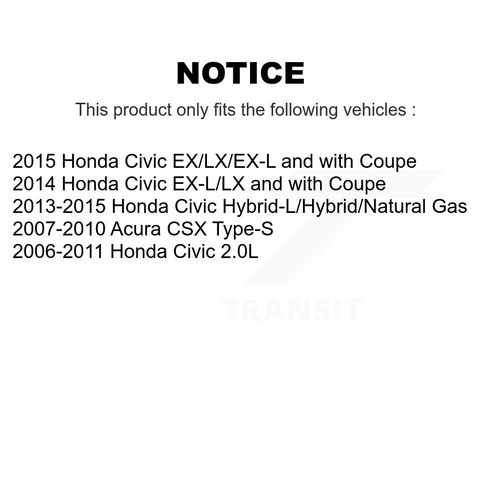 TOR - TOR-K200734 - Suspension Stabilizer Bar Bushing Kit